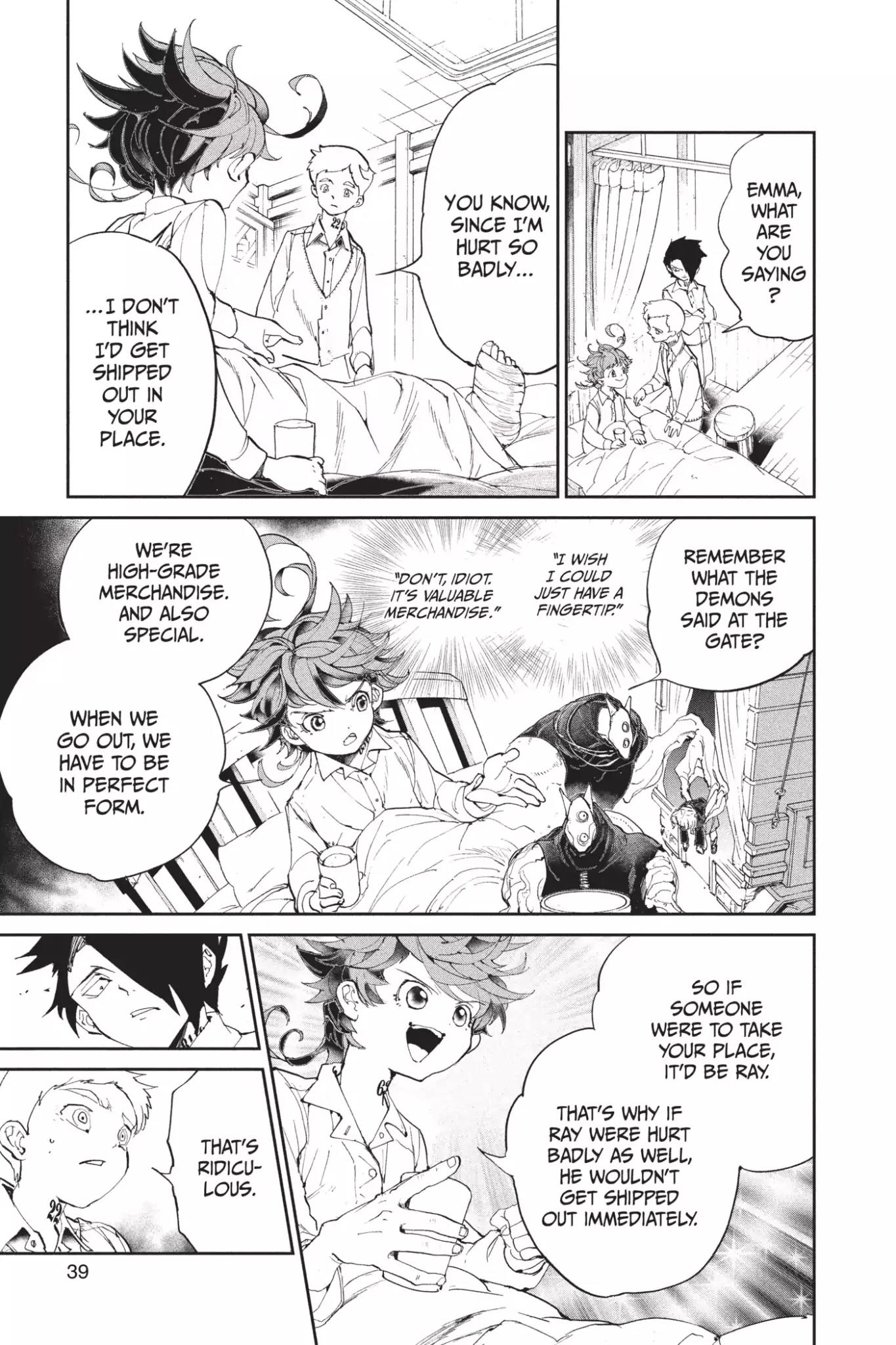 Yakusoku no Neverland Chapter 27 page 13 - Chapter 27: Won't Let You Die