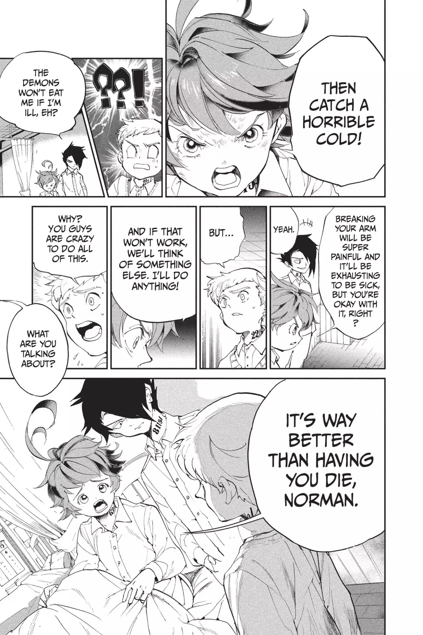 Yakusoku no Neverland Chapter 27 page 15 - Chapter 27: Won't Let You Die