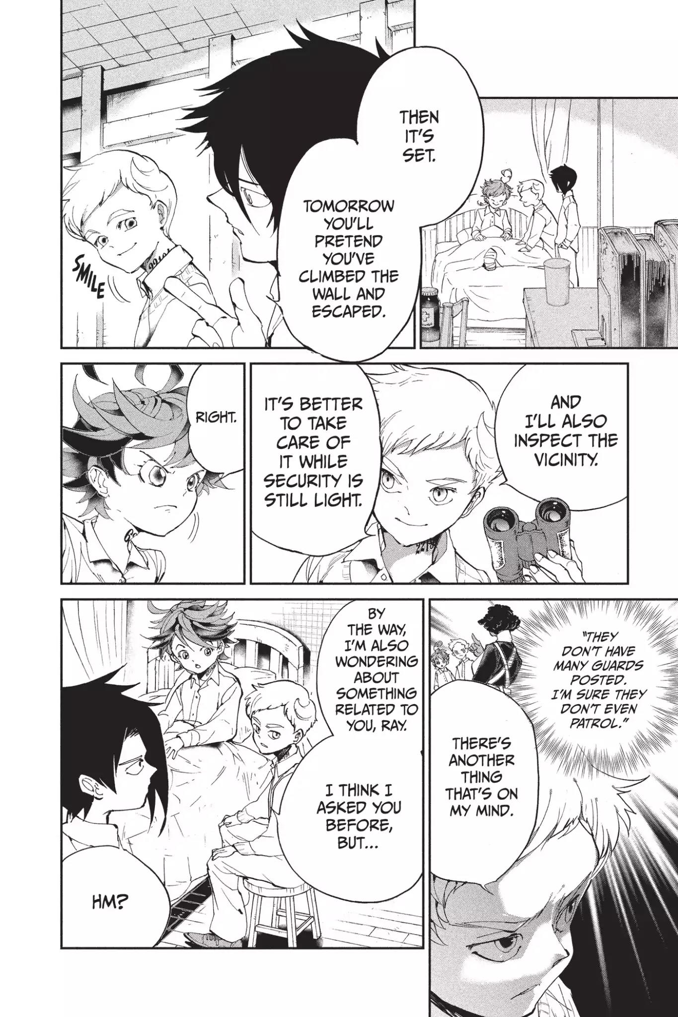 Yakusoku no Neverland Chapter 27 page 18 - Chapter 27: Won't Let You Die