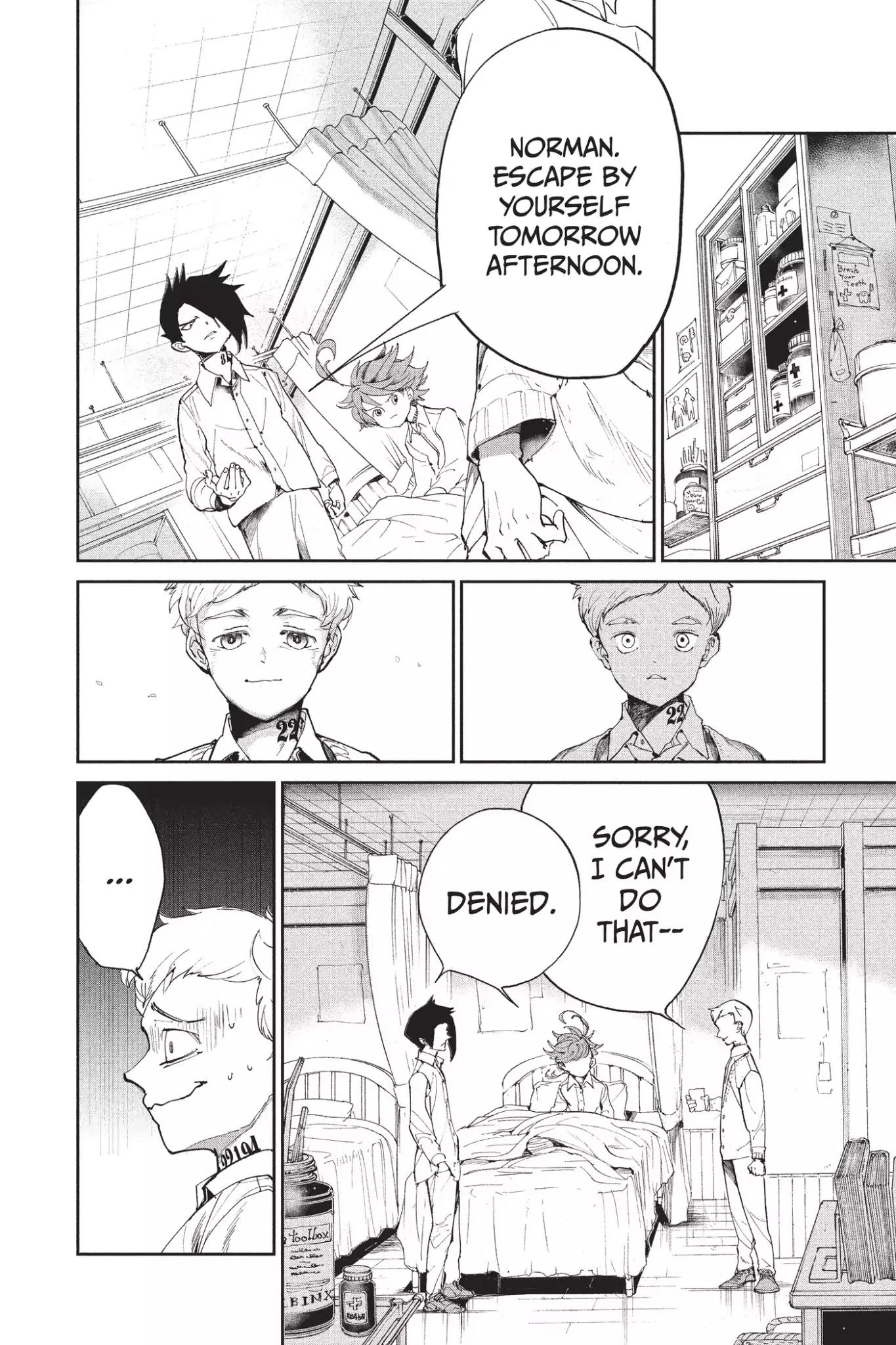 Yakusoku no Neverland Chapter 27 page 2 - Chapter 27: Won't Let You Die