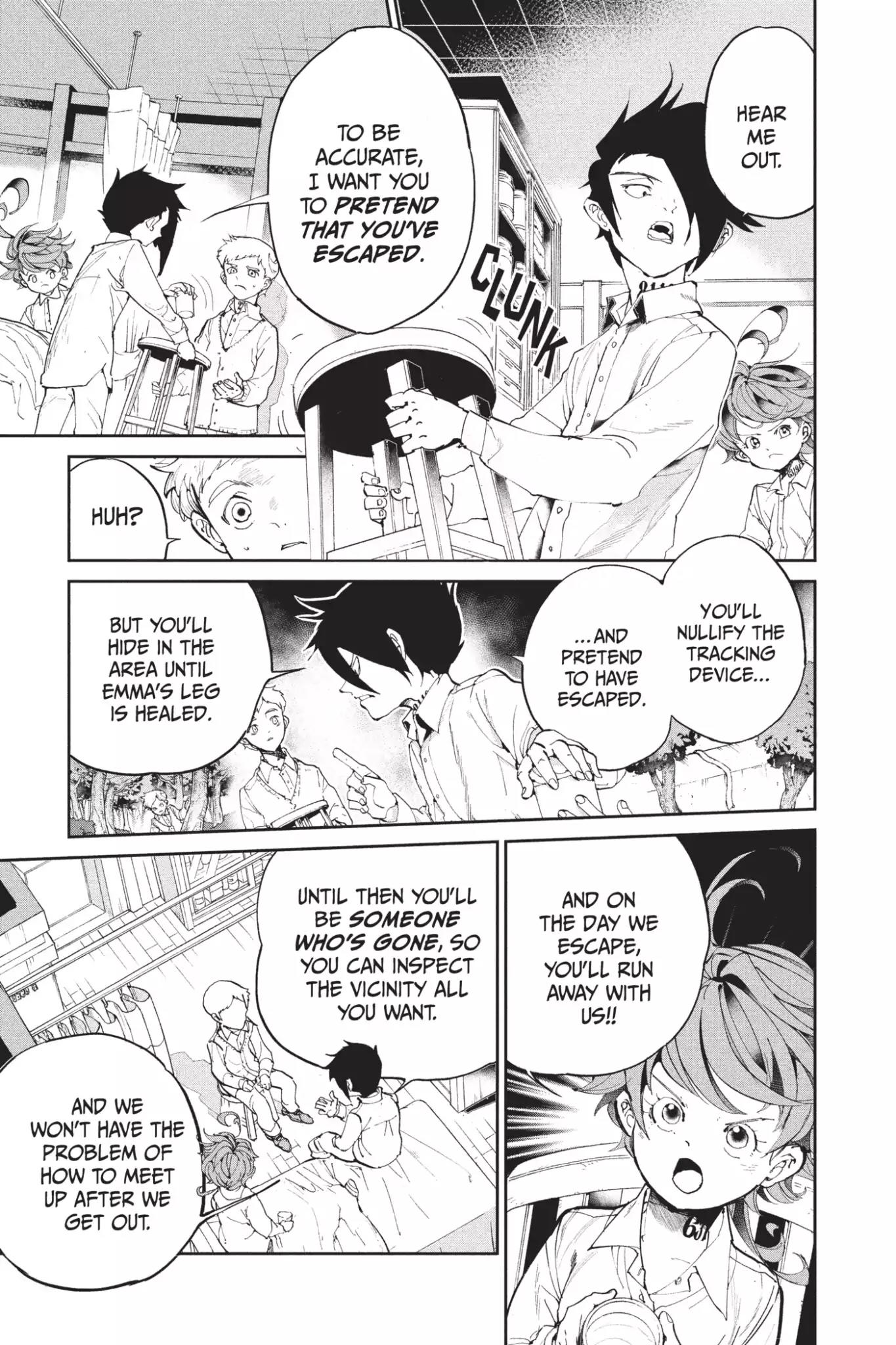 Yakusoku no Neverland Chapter 27 page 3 - Chapter 27: Won't Let You Die