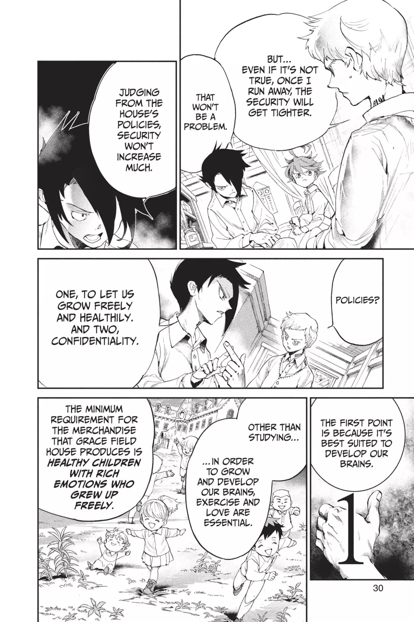 Yakusoku no Neverland Chapter 27 page 4 - Chapter 27: Won't Let You Die