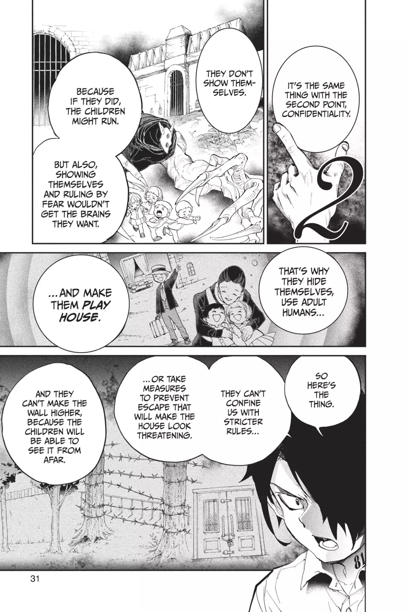 Yakusoku no Neverland Chapter 27 page 5 - Chapter 27: Won't Let You Die