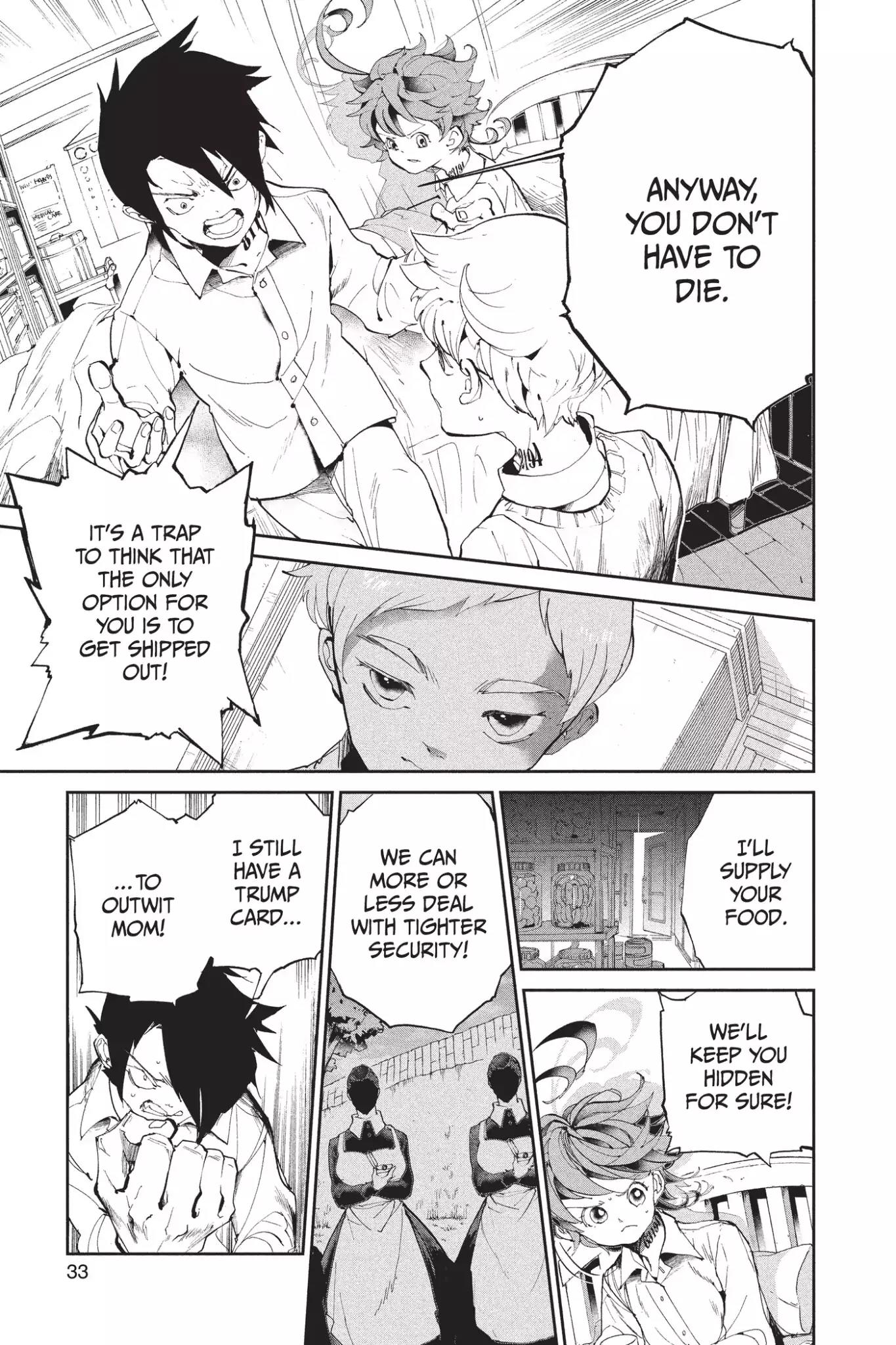 Yakusoku no Neverland Chapter 27 page 7 - Chapter 27: Won't Let You Die
