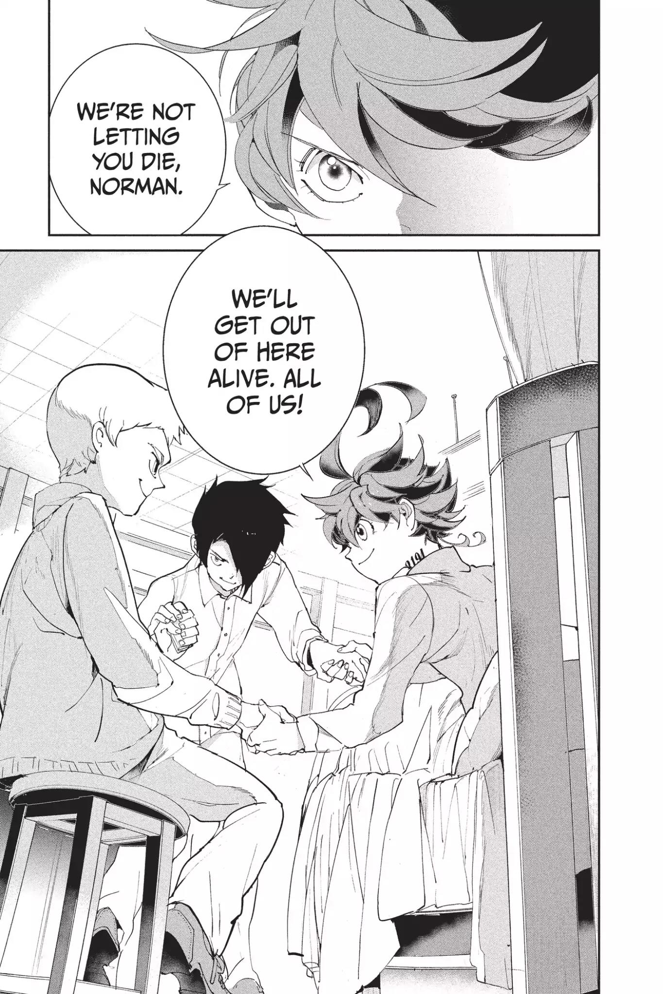 Yakusoku no Neverland Chapter 28 page 13 - Chapter 28: Concealment, Part 1