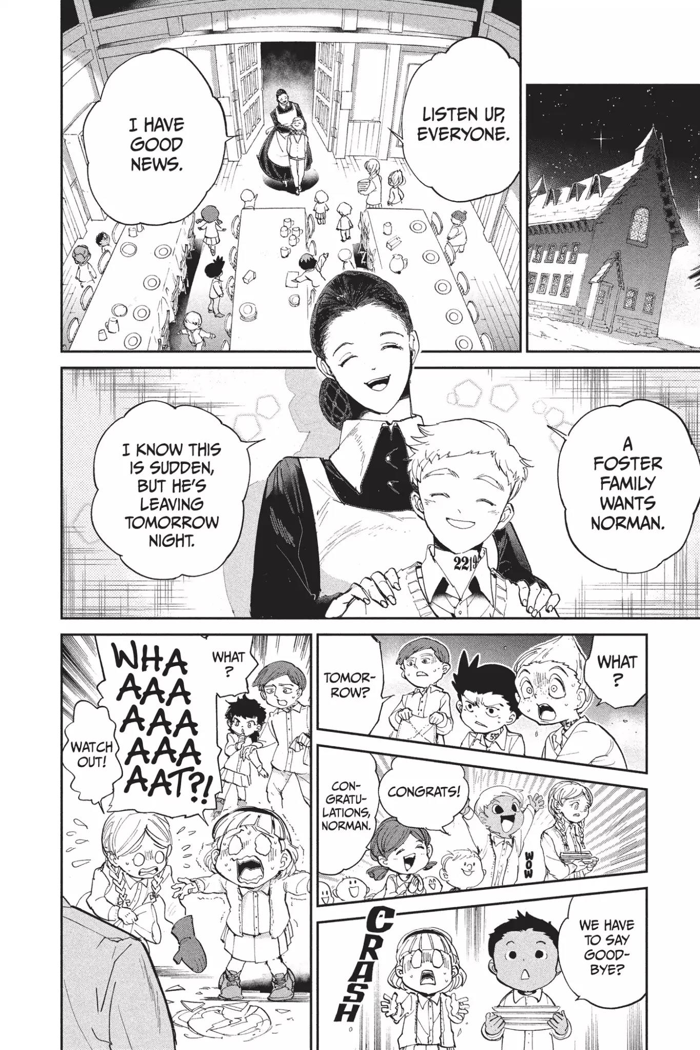 Yakusoku no Neverland Chapter 28 page 14 - Chapter 28: Concealment, Part 1
