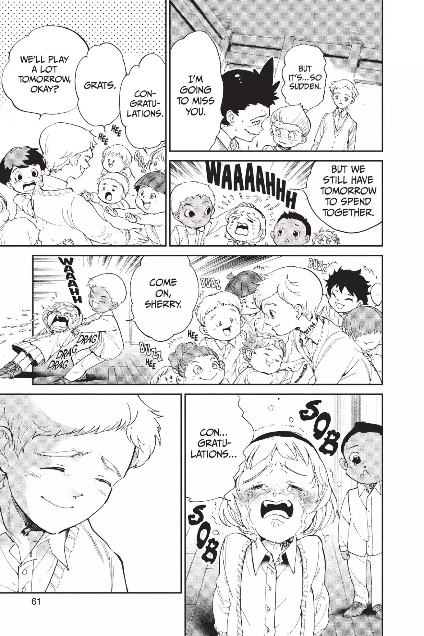 Yakusoku no Neverland Chapter 28 page 15 - Chapter 28: Concealment, Part 1