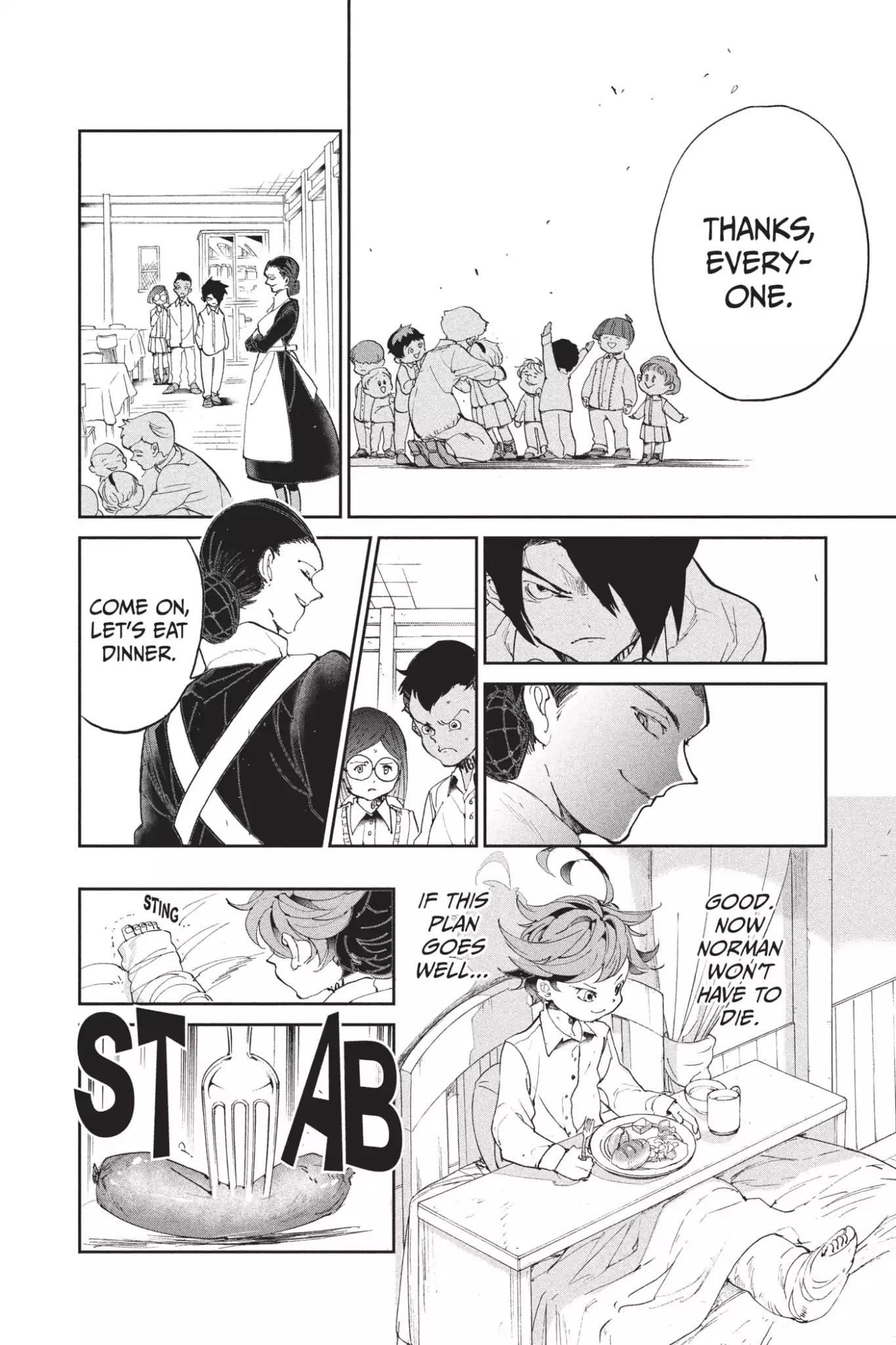 Yakusoku no Neverland Chapter 28 page 16 - Chapter 28: Concealment, Part 1