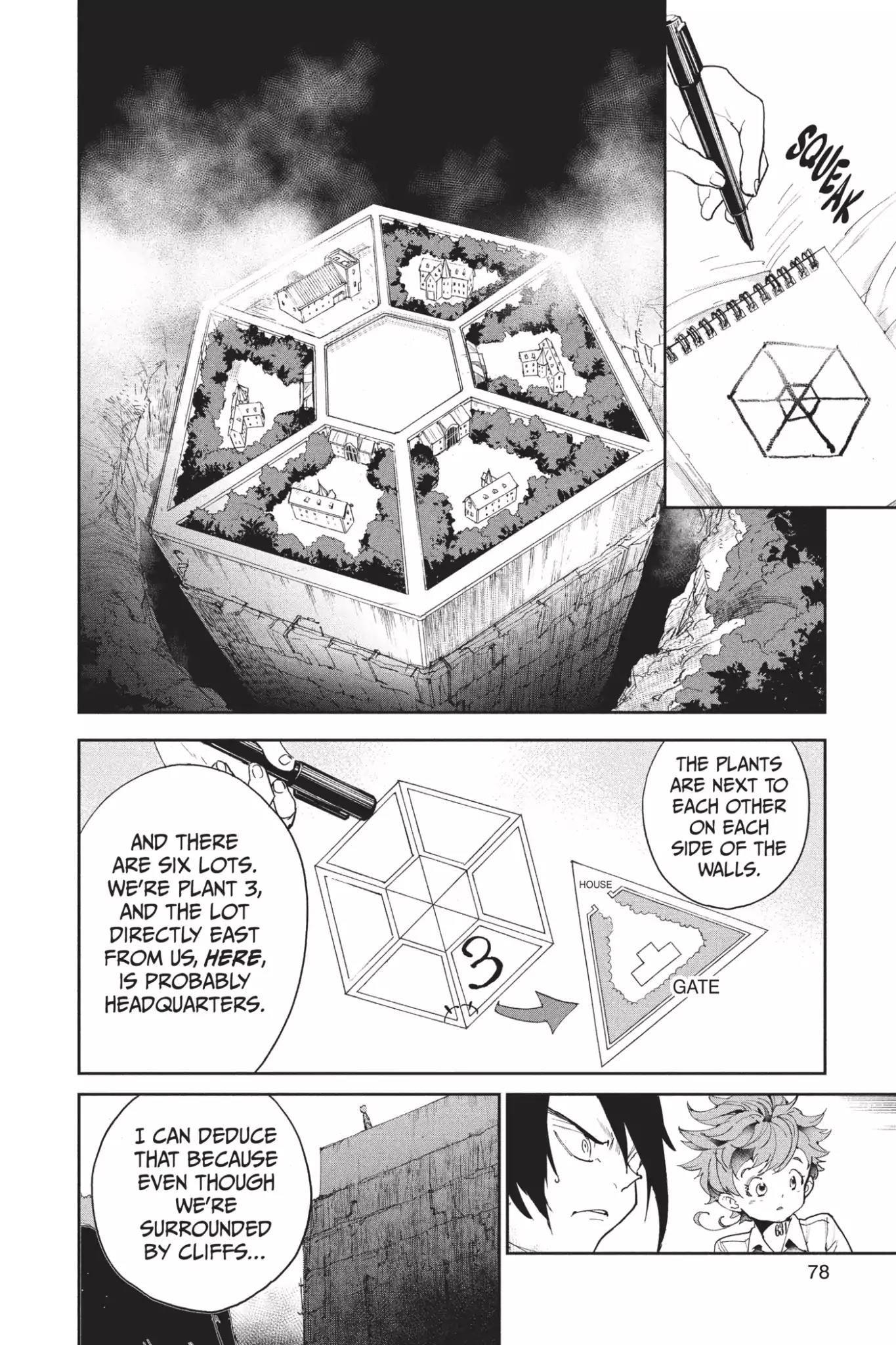Yakusoku no Neverland Chapter 29 page 12 - Chapter 29: Concealment, Part 2