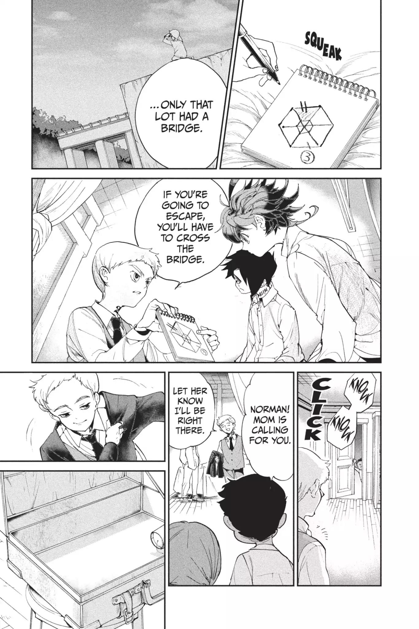 Yakusoku no Neverland Chapter 29 page 13 - Chapter 29: Concealment, Part 2