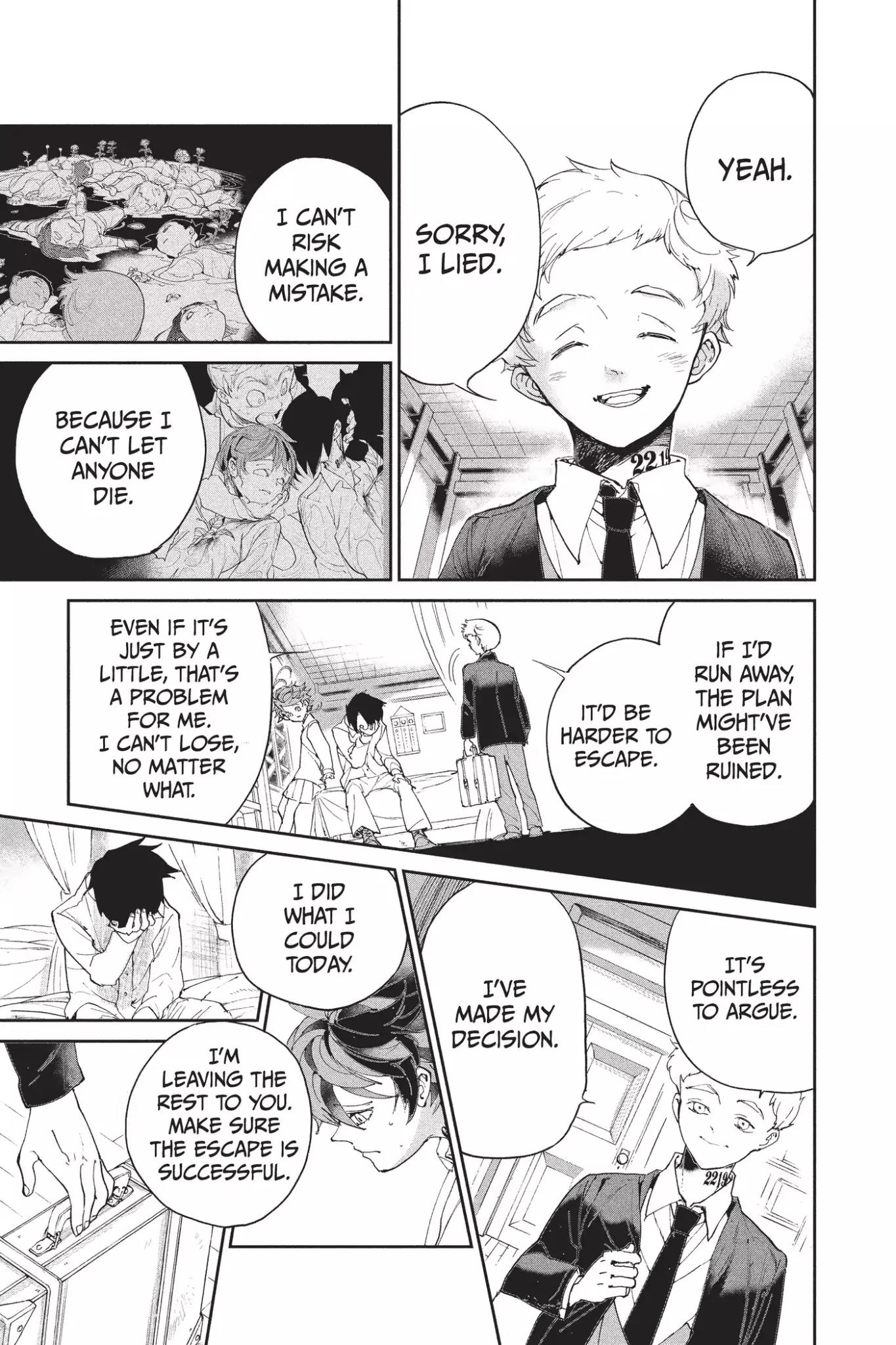 Yakusoku no Neverland Chapter 29 page 15 - Chapter 29: Concealment, Part 2