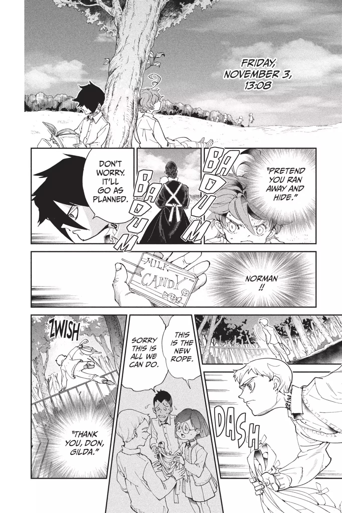 Yakusoku no Neverland Chapter 29 page 2 - Chapter 29: Concealment, Part 2