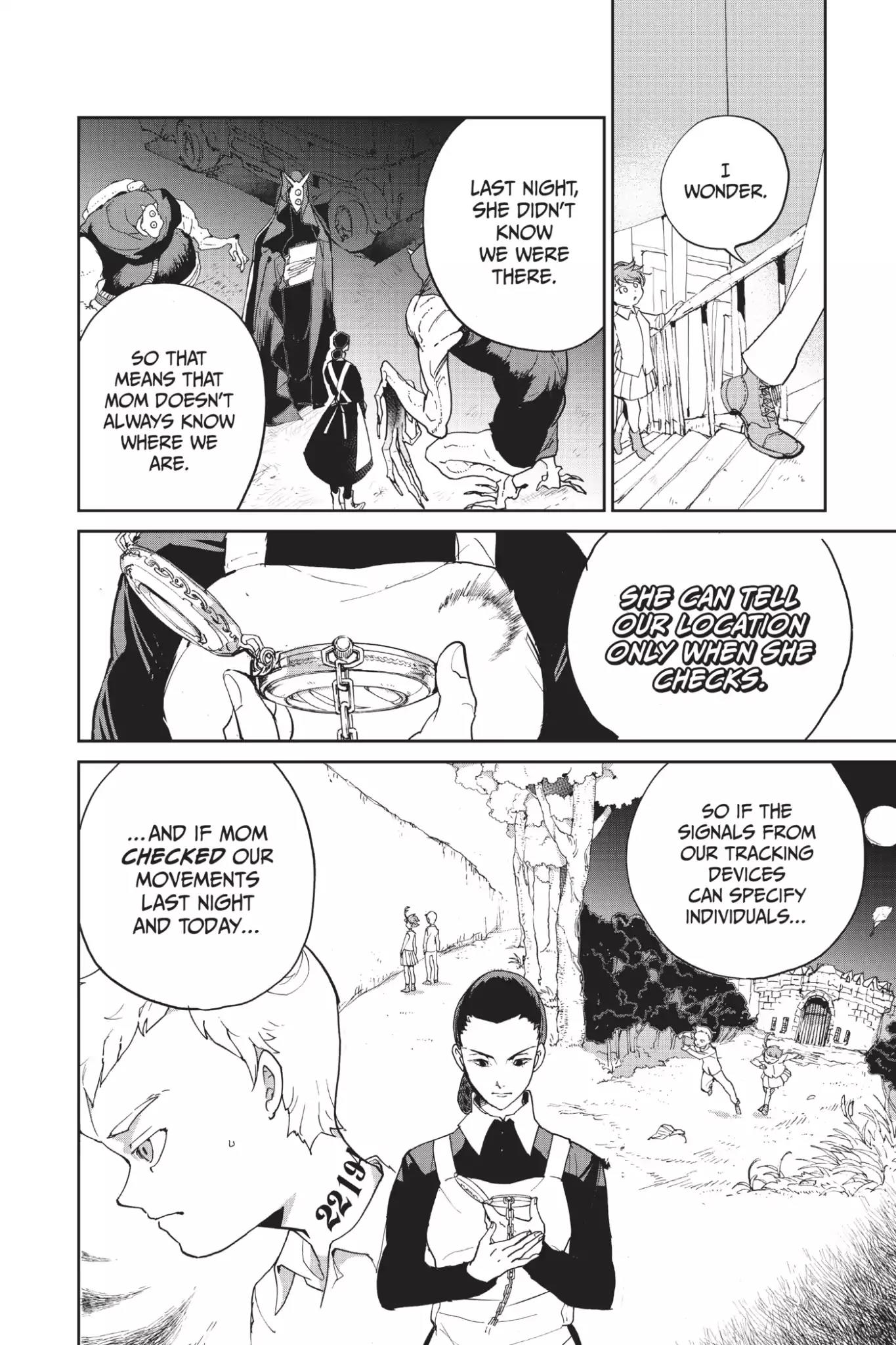 Yakusoku no Neverland Chapter 3 page 10 - Chapter 3: The Iron Woman