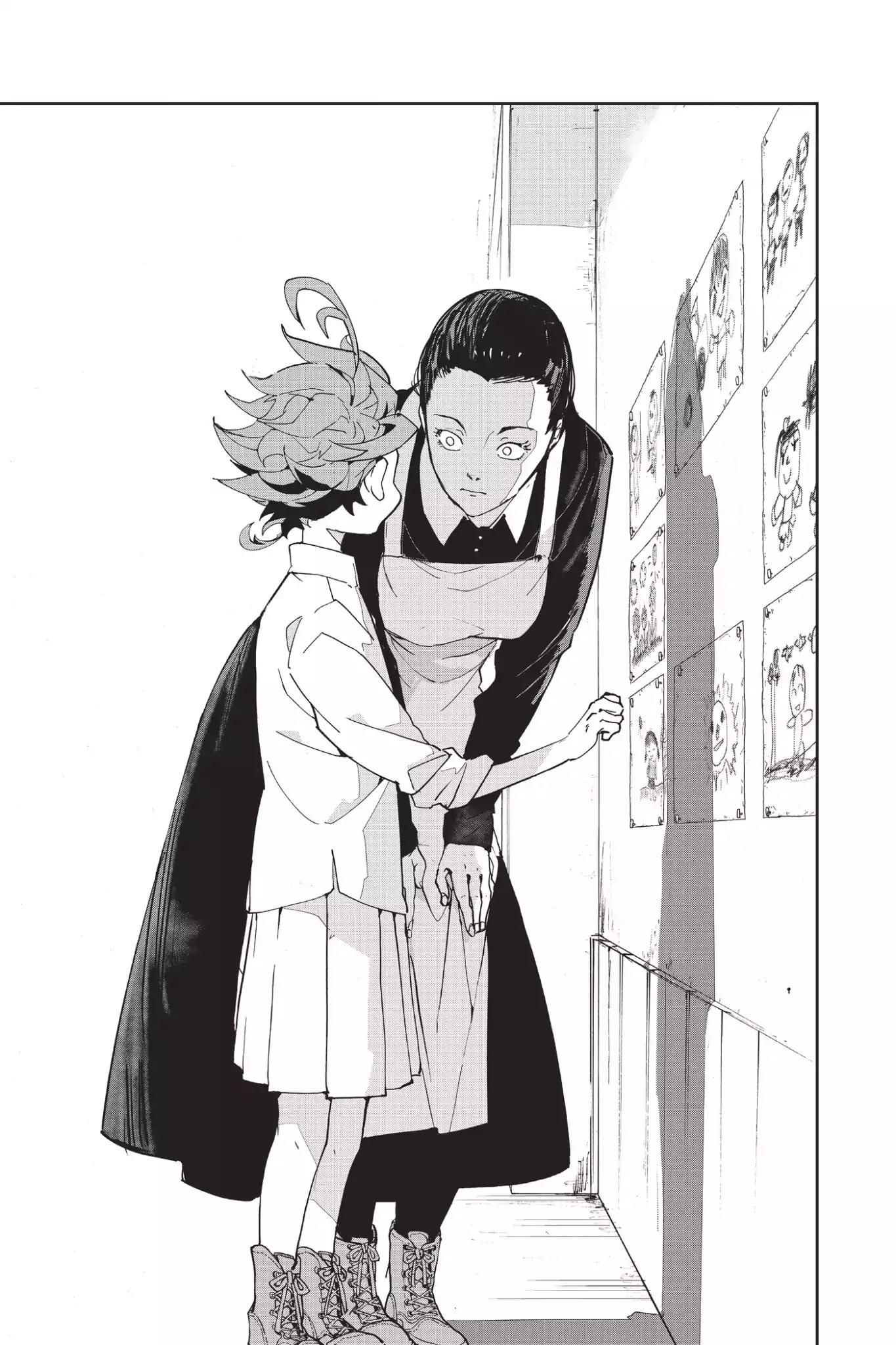 Yakusoku no Neverland Chapter 3 page 13 - Chapter 3: The Iron Woman