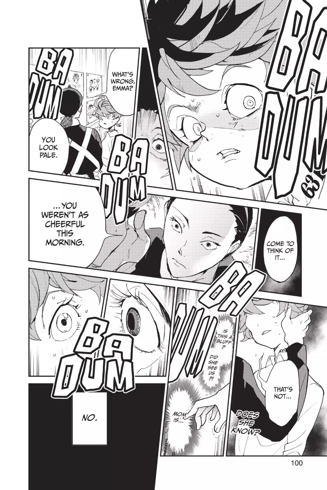 Yakusoku no Neverland Chapter 3 page 14 - Chapter 3: The Iron Woman