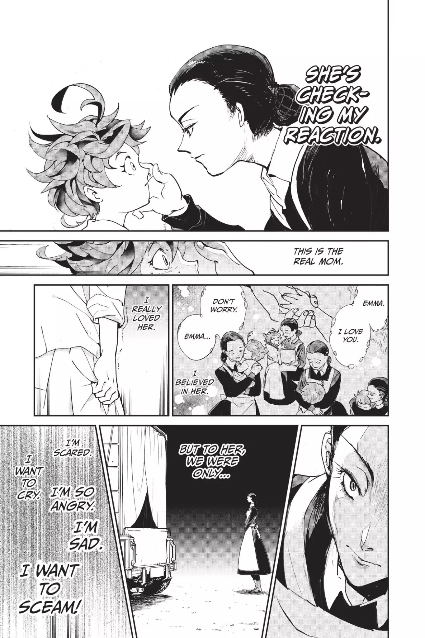 Yakusoku no Neverland Chapter 3 page 15 - Chapter 3: The Iron Woman