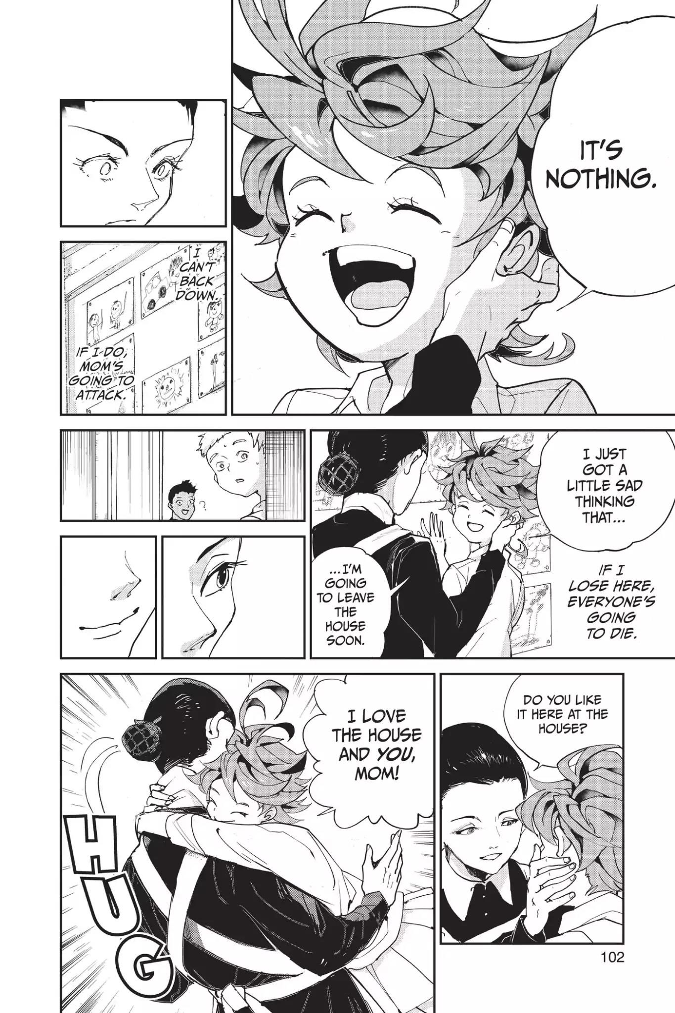 Yakusoku no Neverland Chapter 3 page 16 - Chapter 3: The Iron Woman