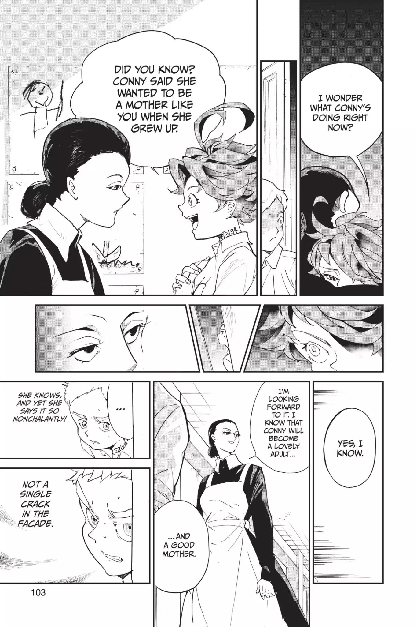 Yakusoku no Neverland Chapter 3 page 17 - Chapter 3: The Iron Woman