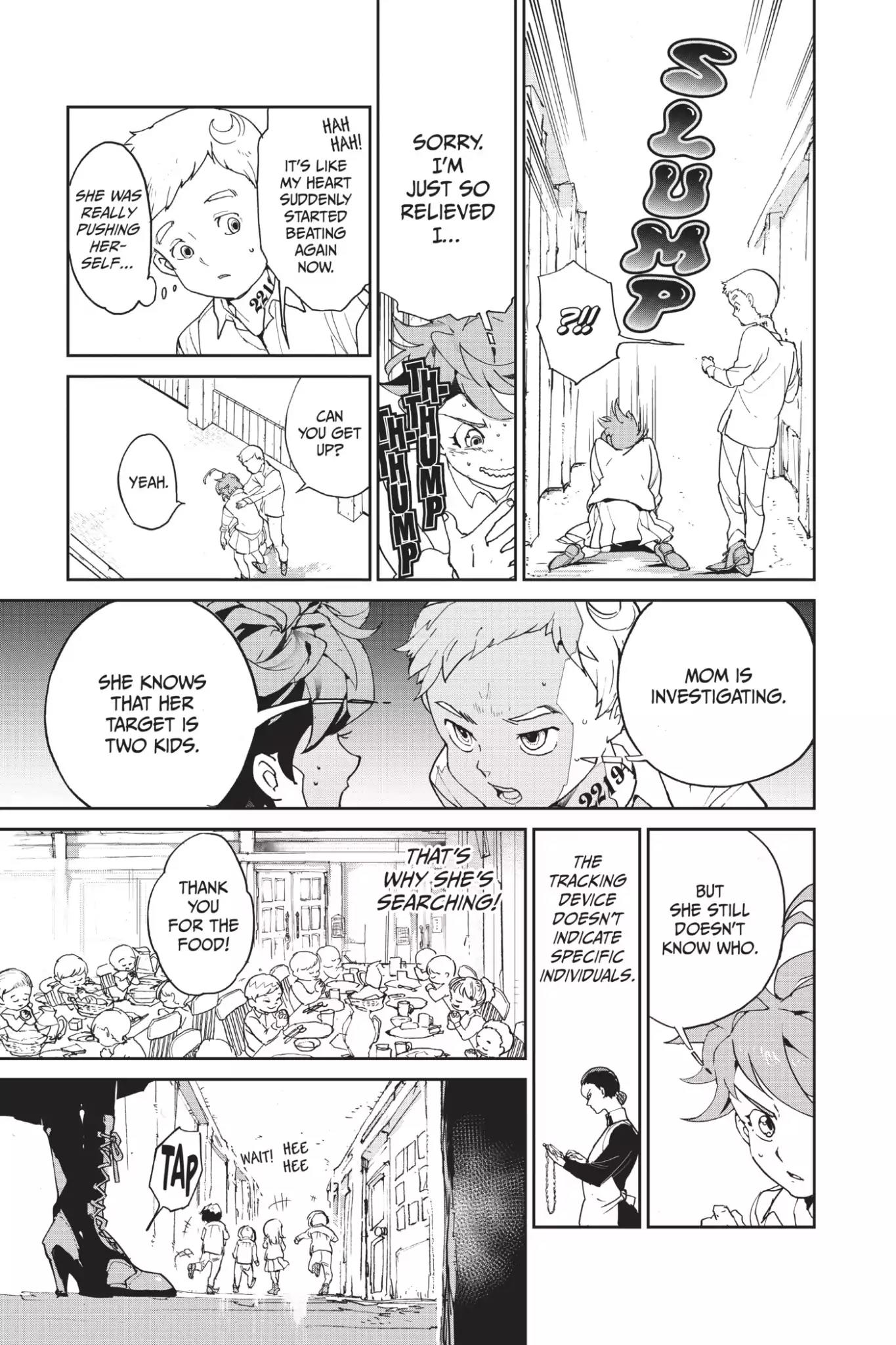 Yakusoku no Neverland Chapter 3 page 21 - Chapter 3: The Iron Woman