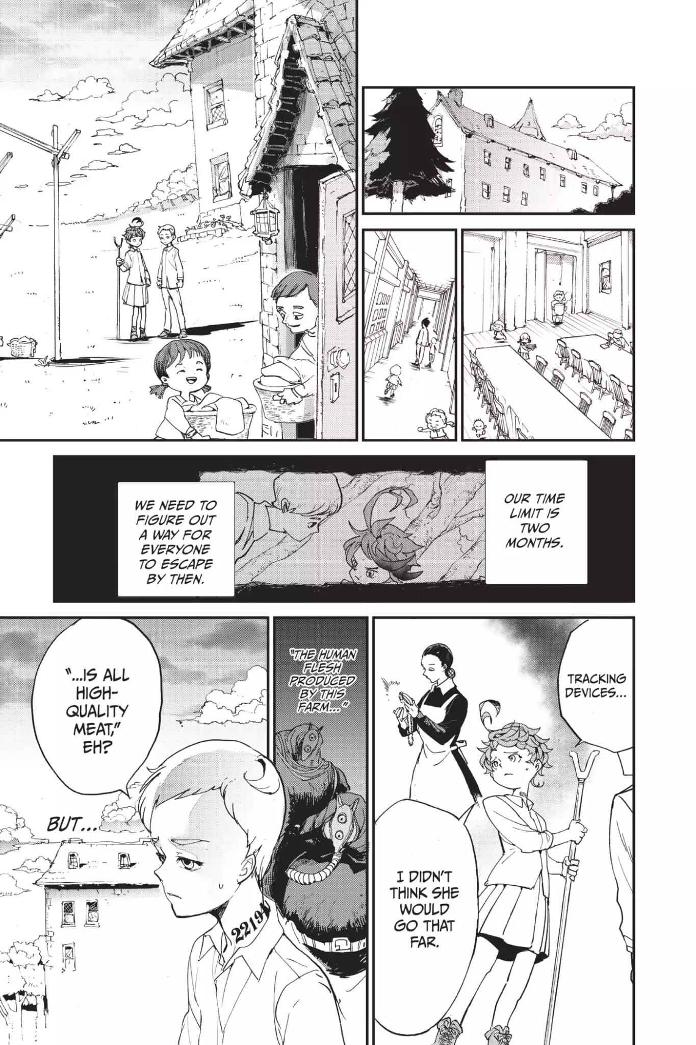 Yakusoku no Neverland Chapter 3 page 3 - Chapter 3: The Iron Woman