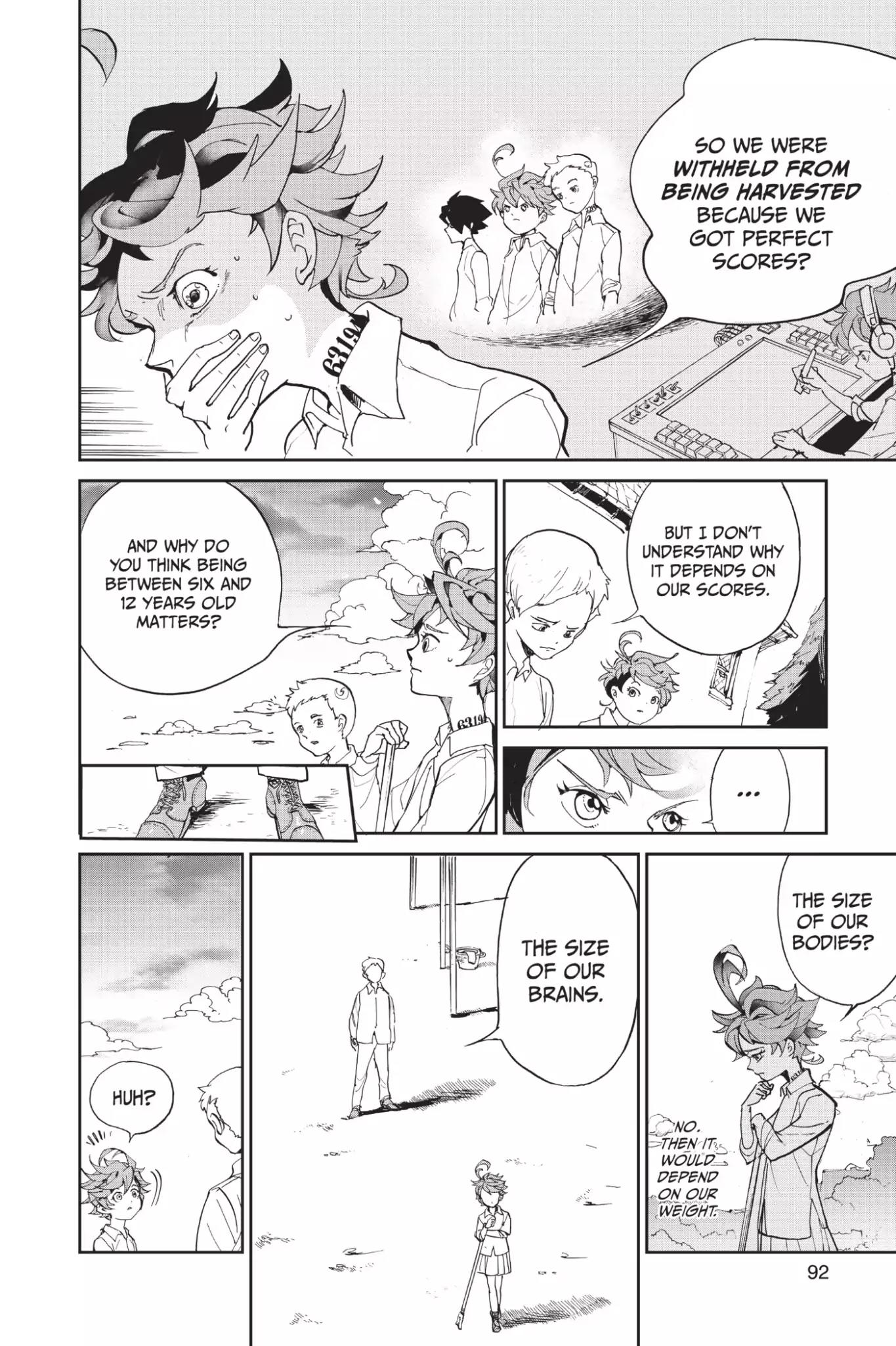Yakusoku no Neverland Chapter 3 page 6 - Chapter 3: The Iron Woman