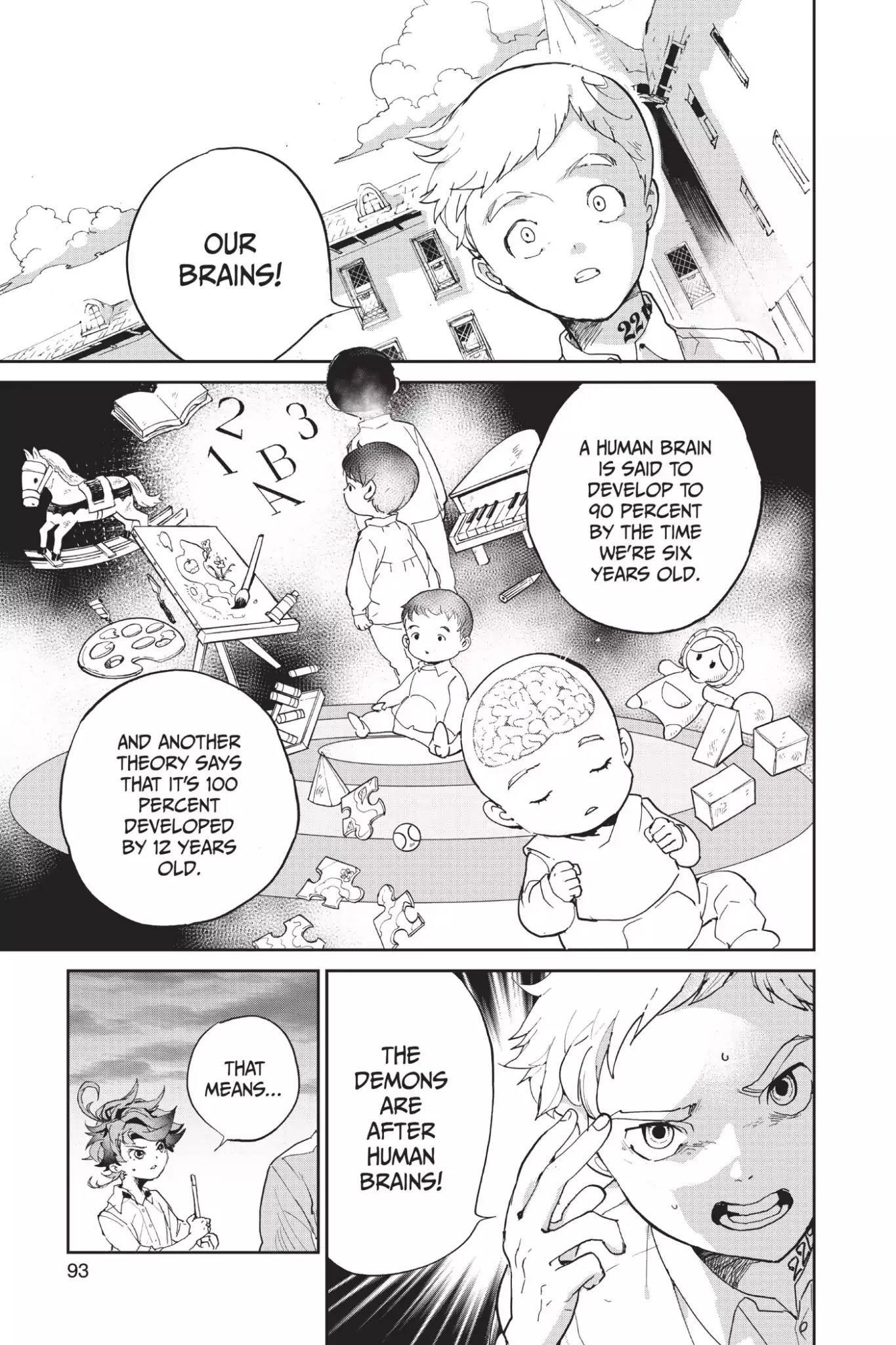 Yakusoku no Neverland Chapter 3 page 7 - Chapter 3: The Iron Woman