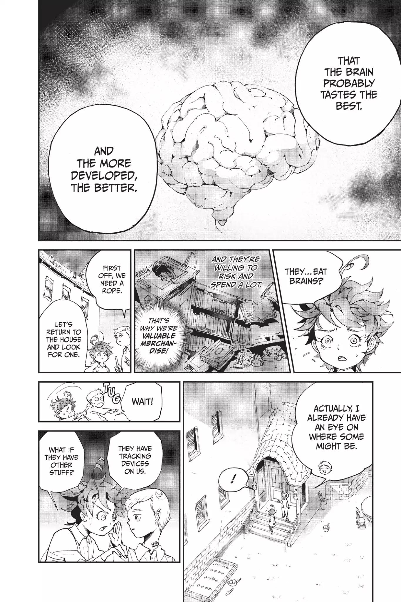 Yakusoku no Neverland Chapter 3 page 8 - Chapter 3: The Iron Woman