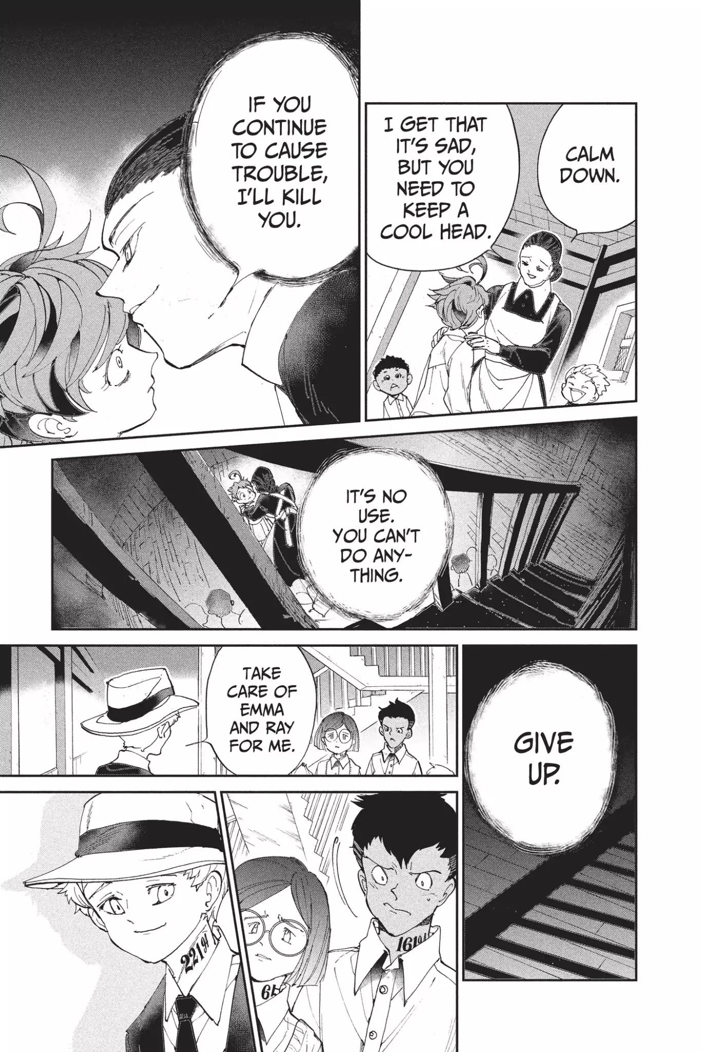 Yakusoku no Neverland Chapter 30 page 13 - Chapter 30: Resistance