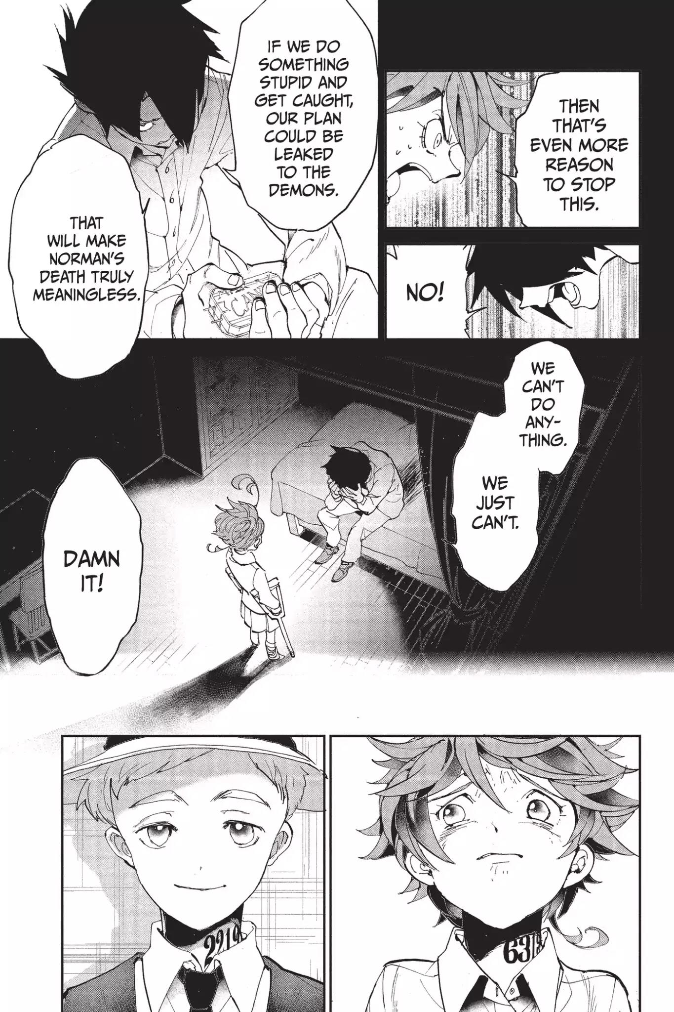 Yakusoku no Neverland Chapter 30 page 3 - Chapter 30: Resistance