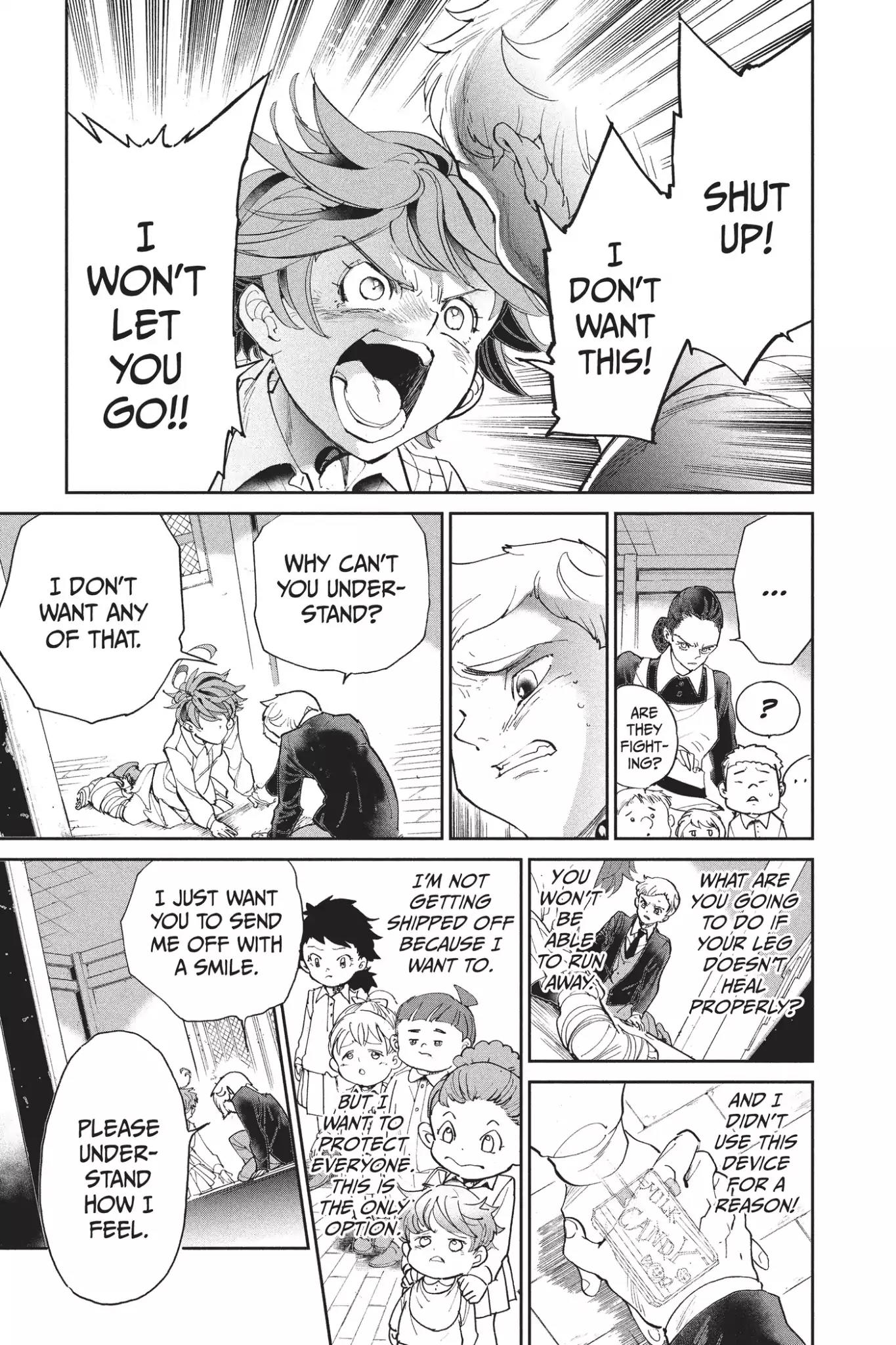 Yakusoku no Neverland Chapter 30 page 9 - Chapter 30: Resistance