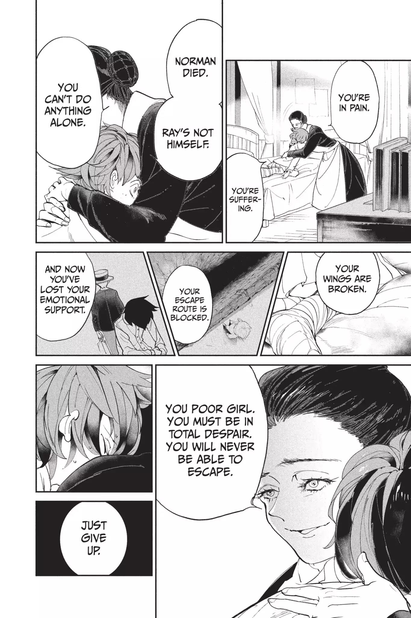 Yakusoku no Neverland Chapter 31 page 10 - Chapter 31: Emptiness