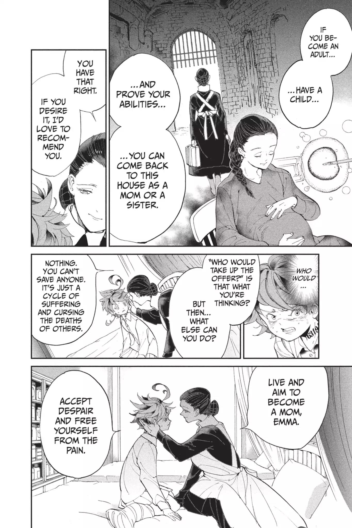 Yakusoku no Neverland Chapter 31 page 12 - Chapter 31: Emptiness