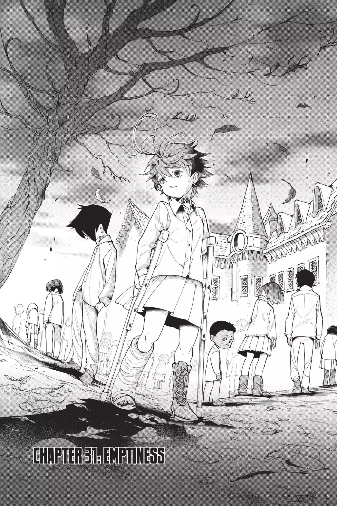 Yakusoku no Neverland Chapter 31 page 3 - Chapter 31: Emptiness