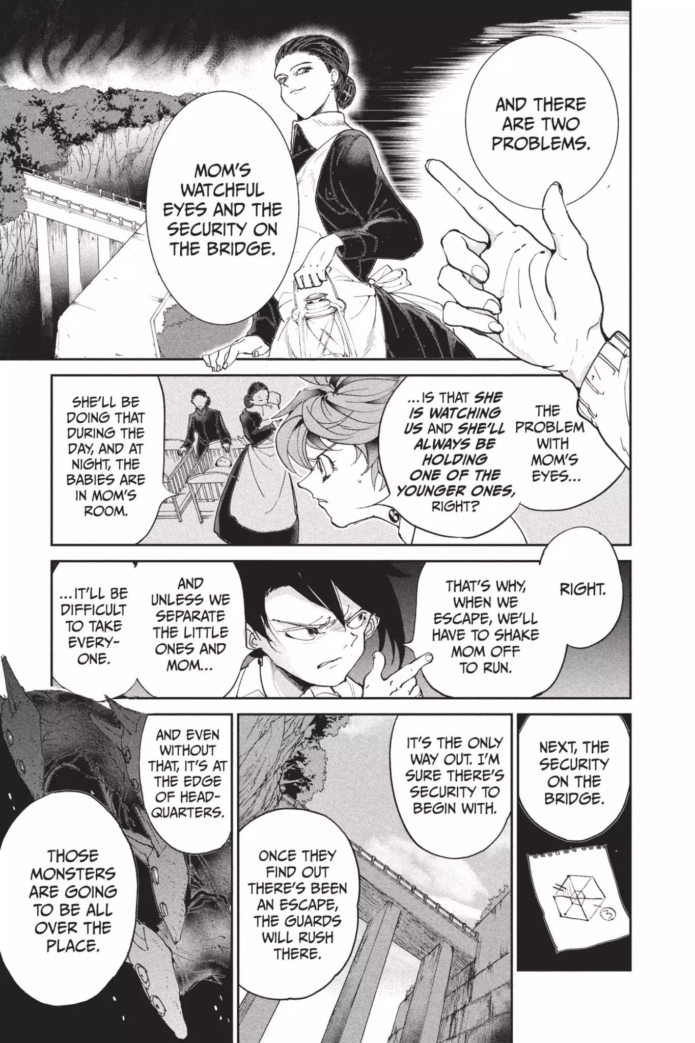 Yakusoku no Neverland Chapter 32 page 11 - Chapter 32: Action, Part 1