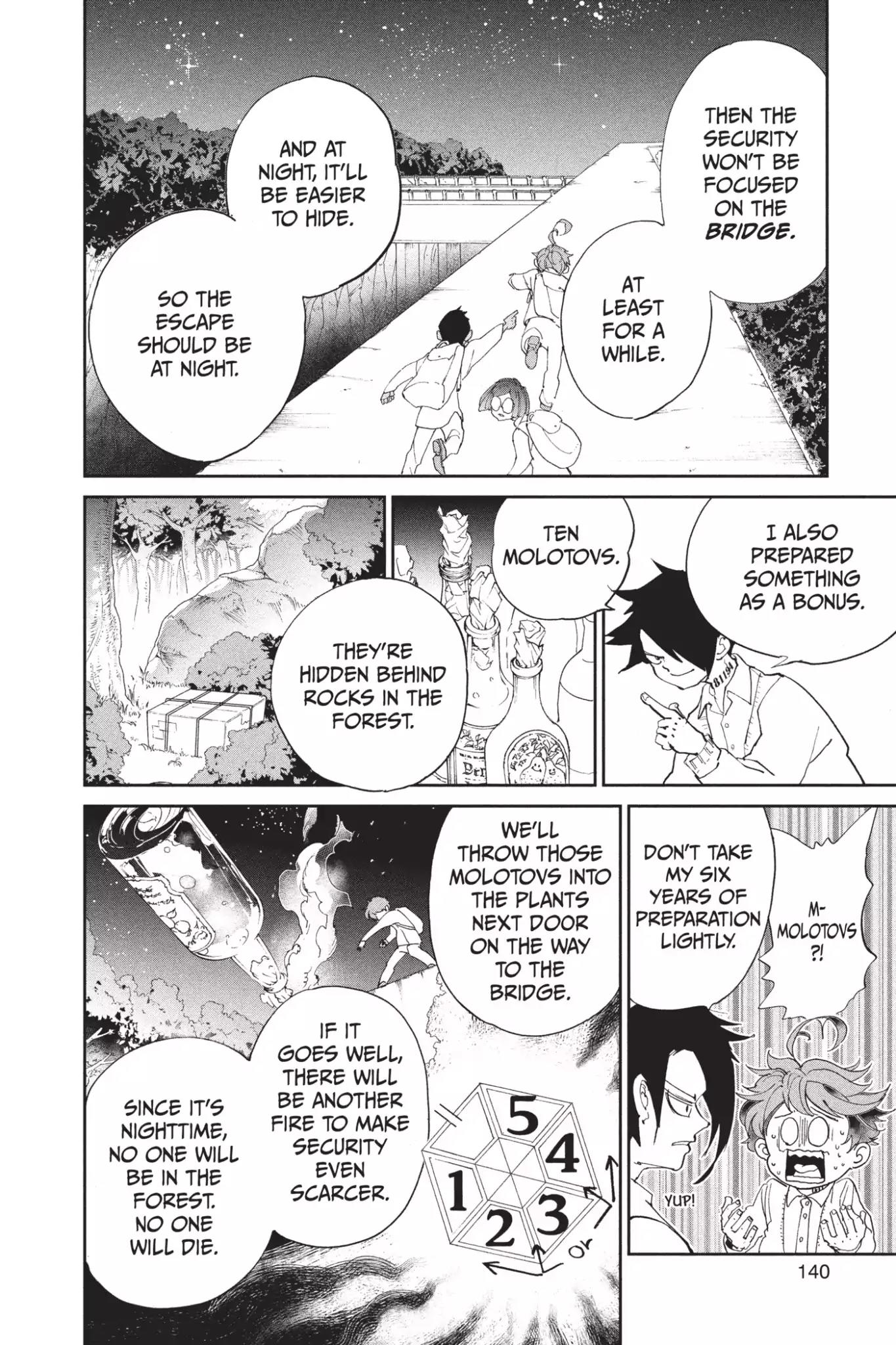 Yakusoku no Neverland Chapter 32 page 14 - Chapter 32: Action, Part 1