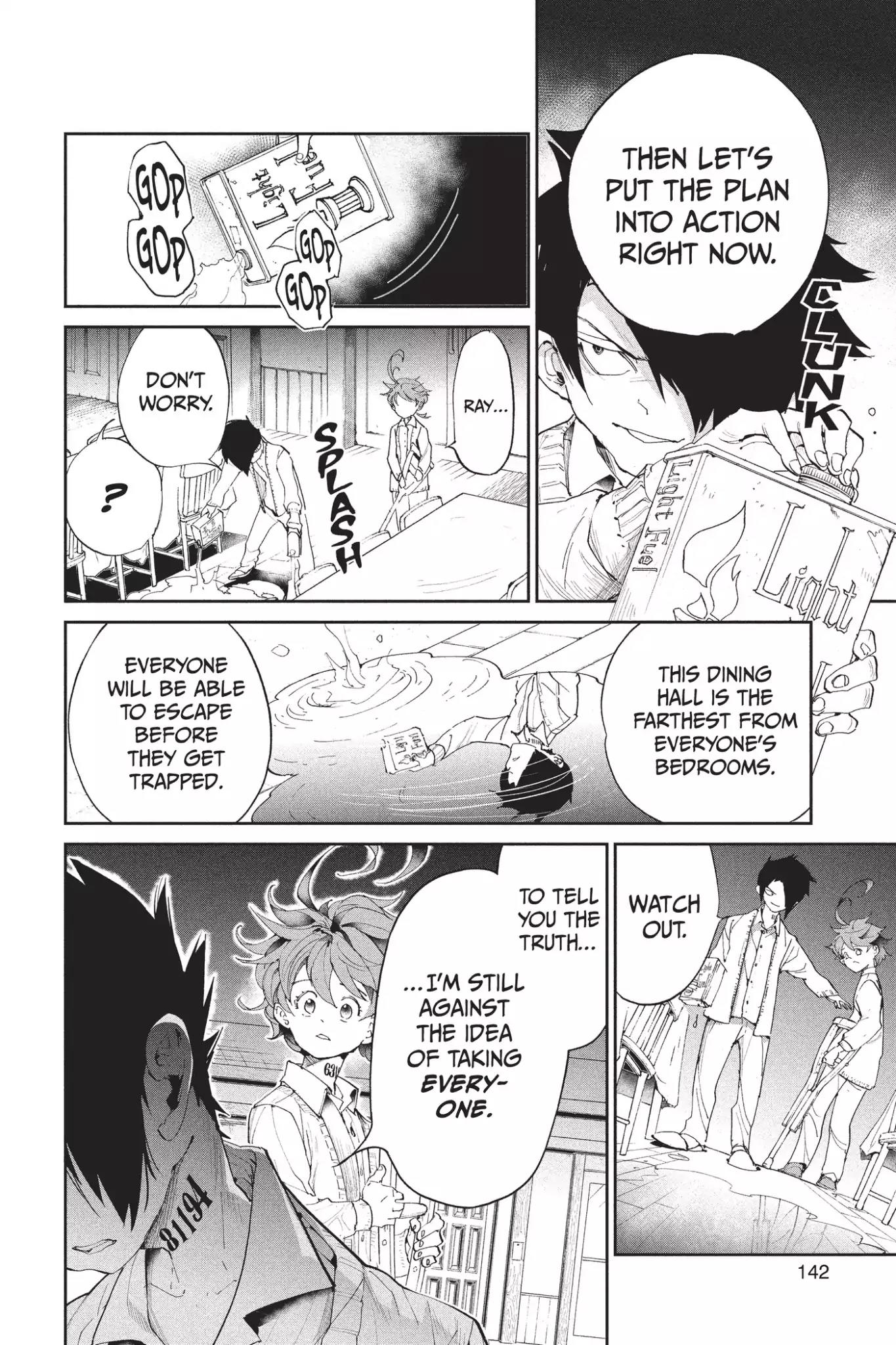 Yakusoku no Neverland Chapter 32 page 16 - Chapter 32: Action, Part 1
