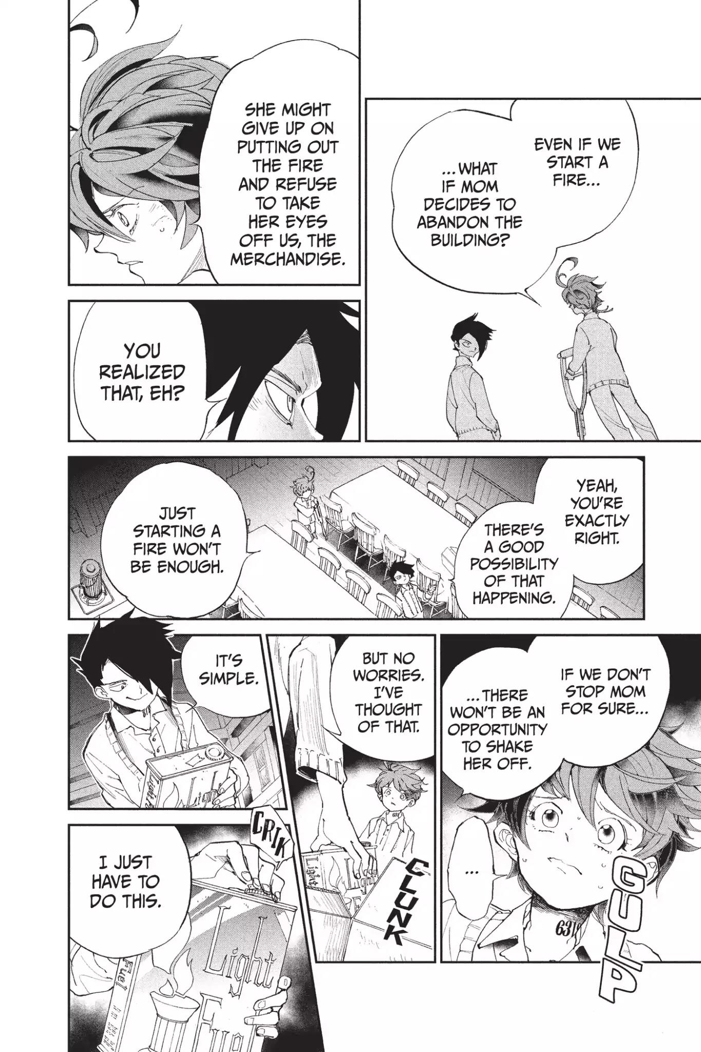 Yakusoku no Neverland Chapter 32 page 18 - Chapter 32: Action, Part 1