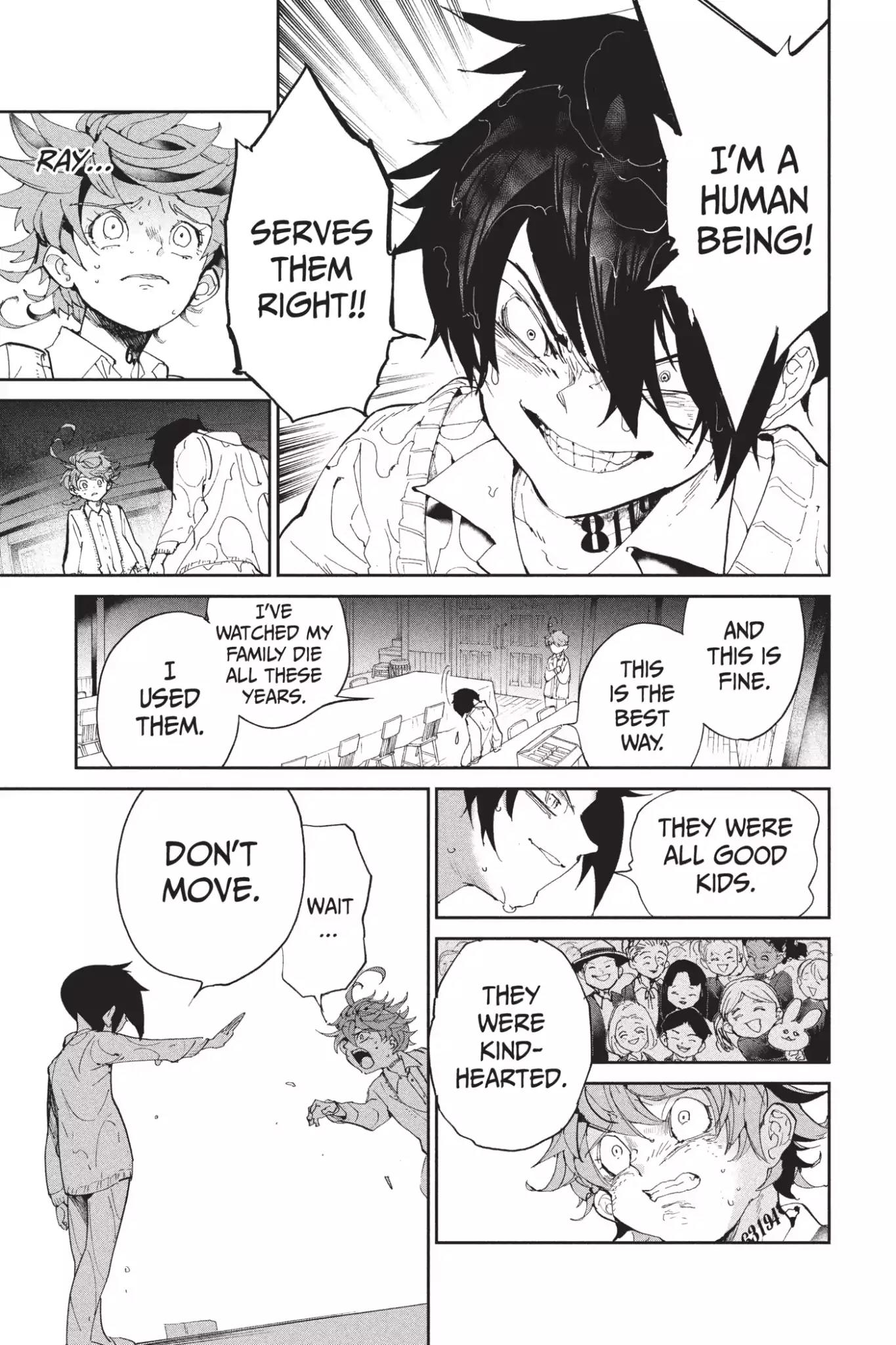 Yakusoku no Neverland Chapter 32 page 21 - Chapter 32: Action, Part 1
