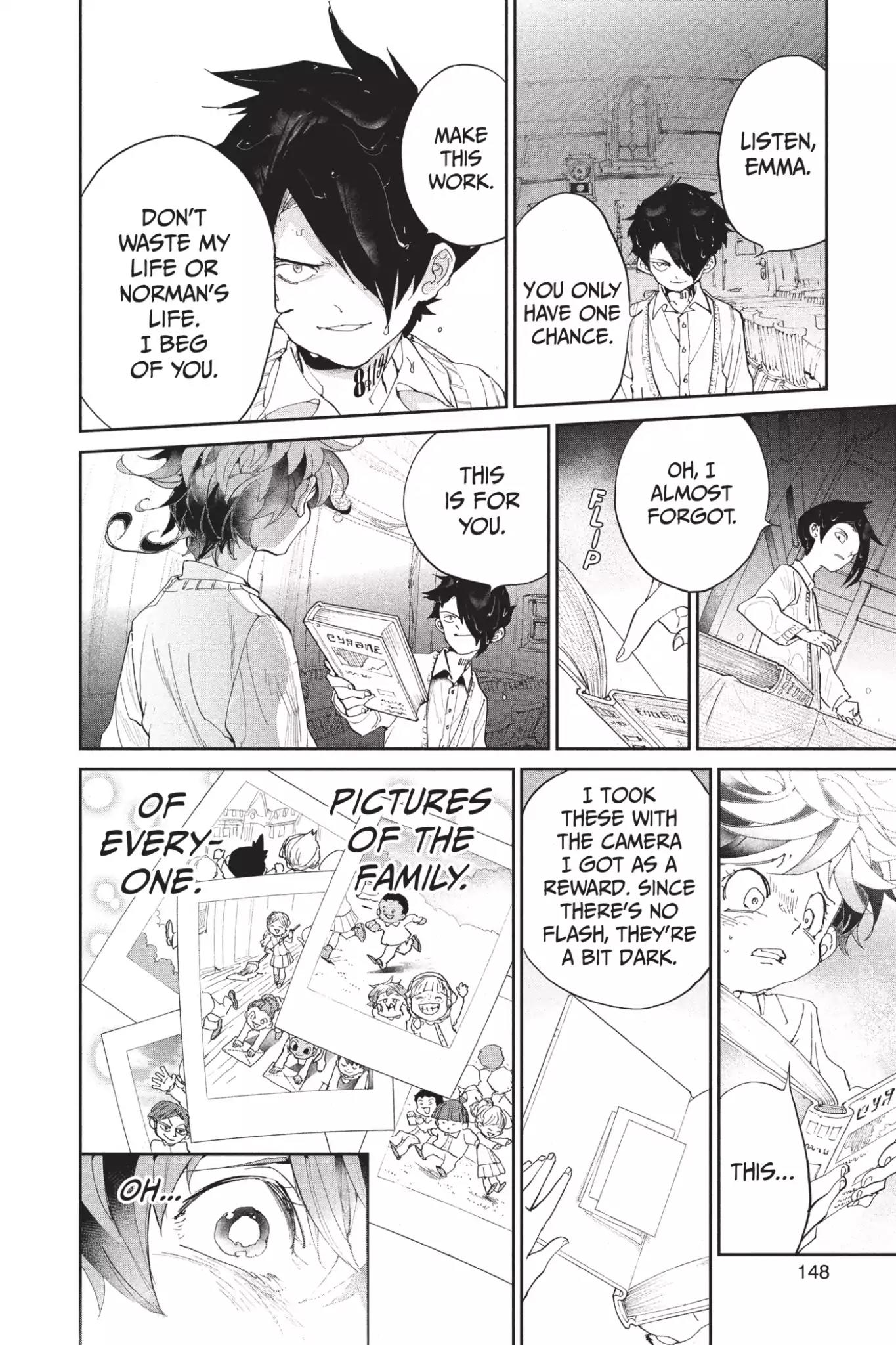 Yakusoku no Neverland Chapter 32 page 22 - Chapter 32: Action, Part 1