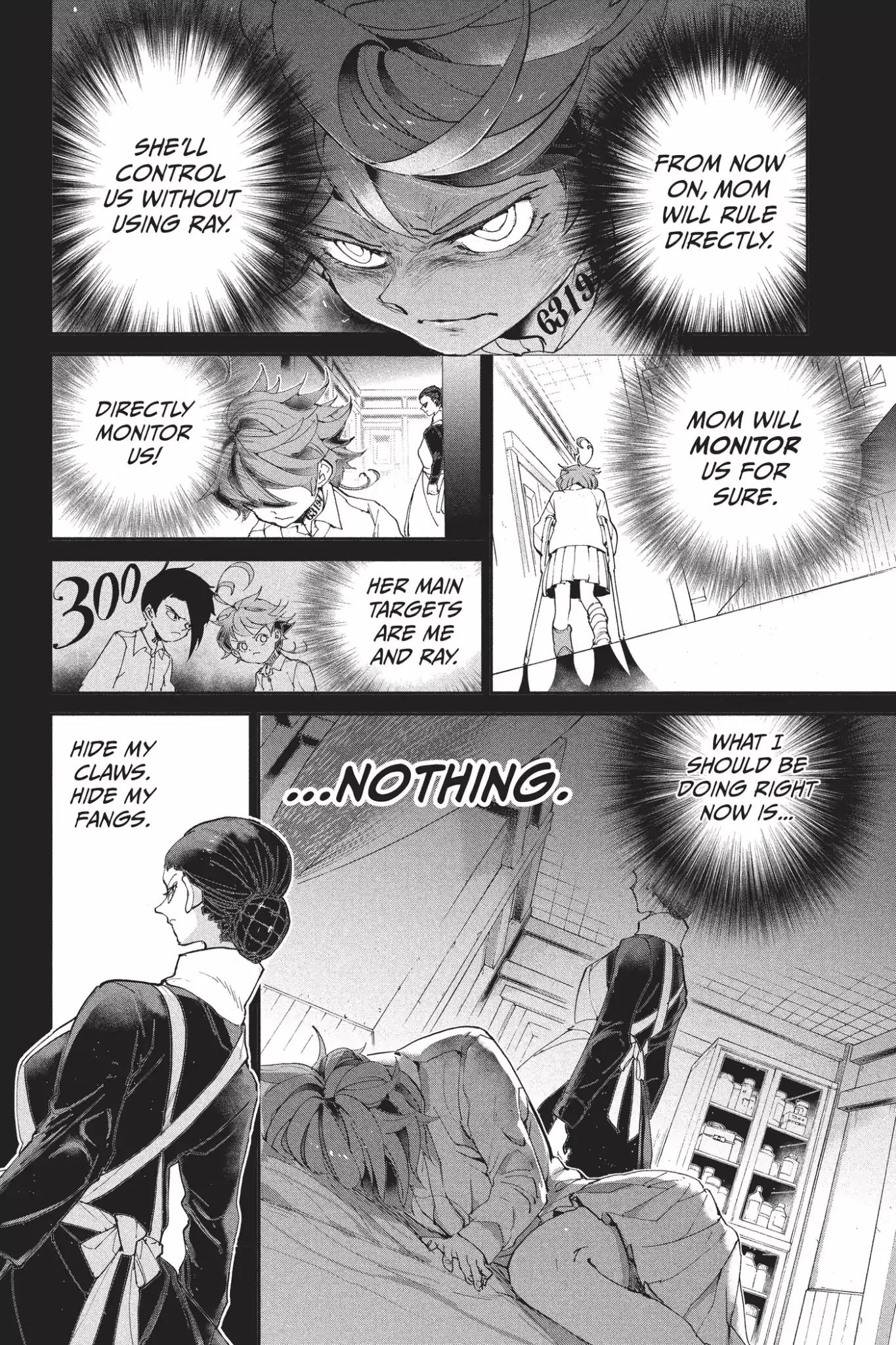 Yakusoku no Neverland Chapter 32 page 4 - Chapter 32: Action, Part 1