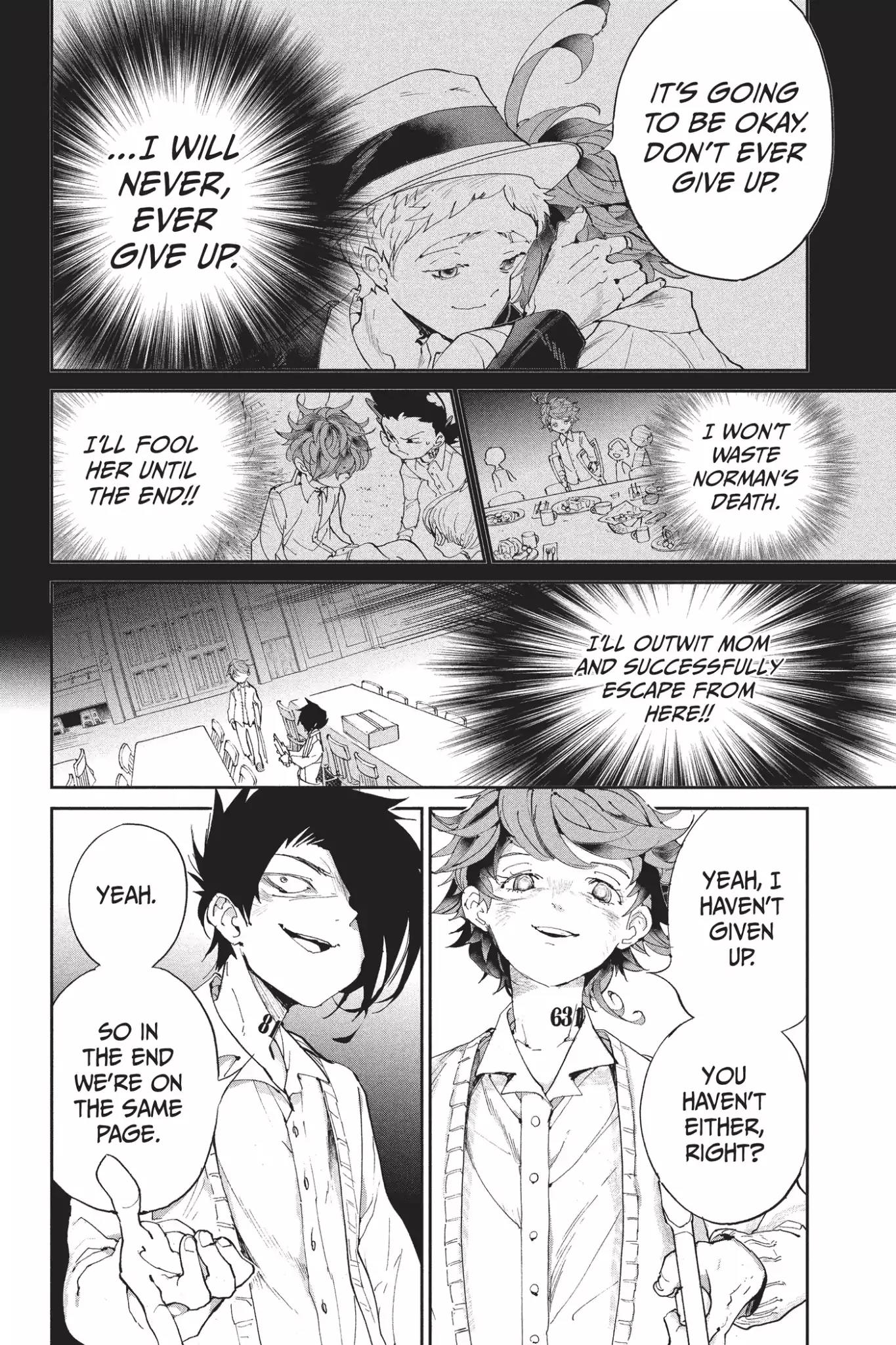 Yakusoku no Neverland Chapter 32 page 6 - Chapter 32: Action, Part 1