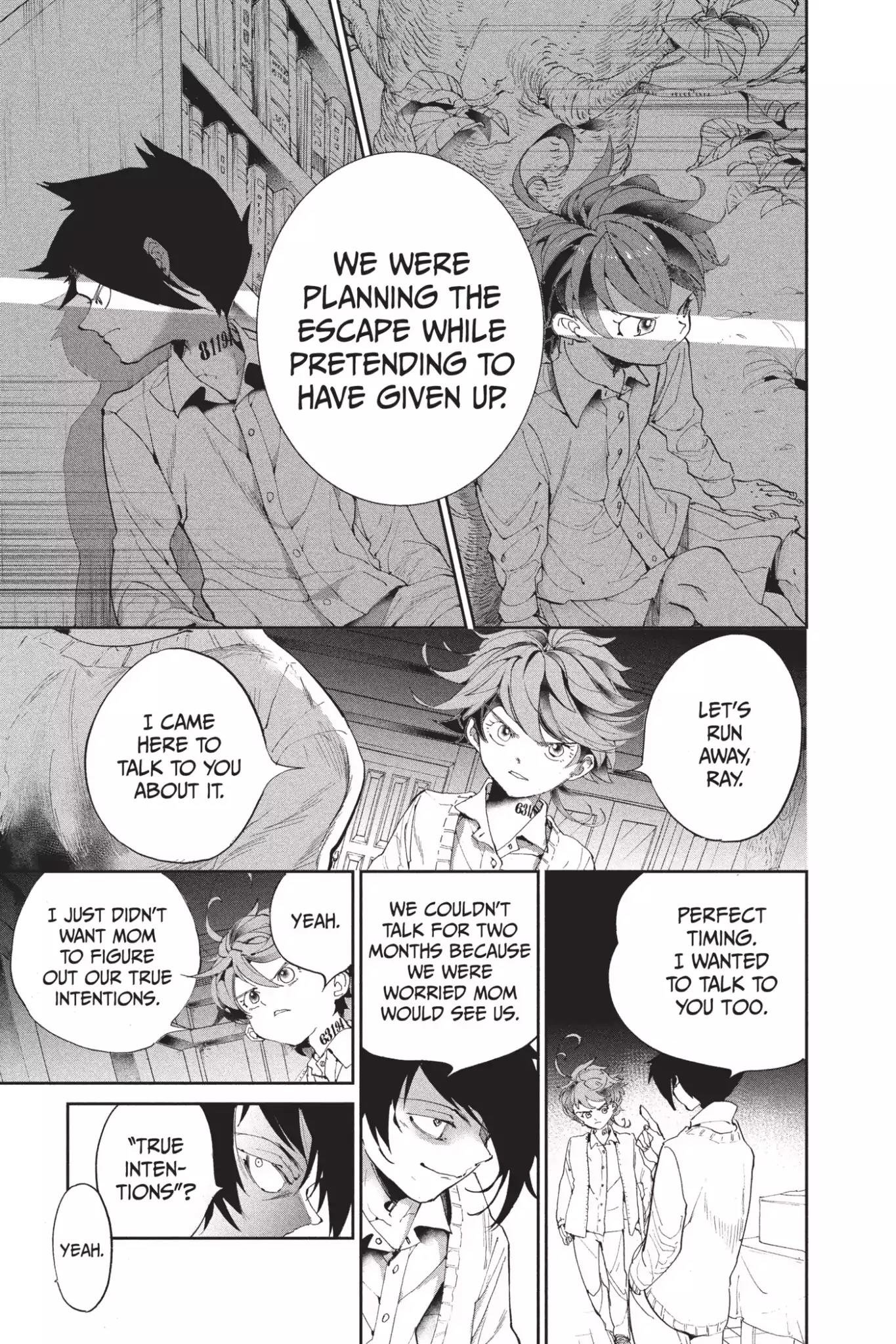 Yakusoku no Neverland Chapter 32 page 7 - Chapter 32: Action, Part 1