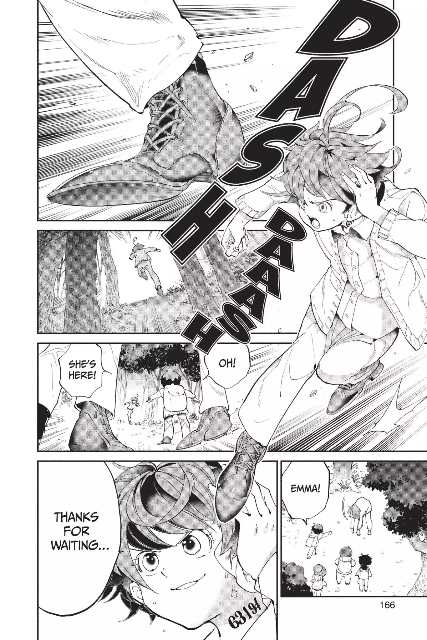 Yakusoku no Neverland Chapter 33 page 13 - Chapter 33: Action, Part 2