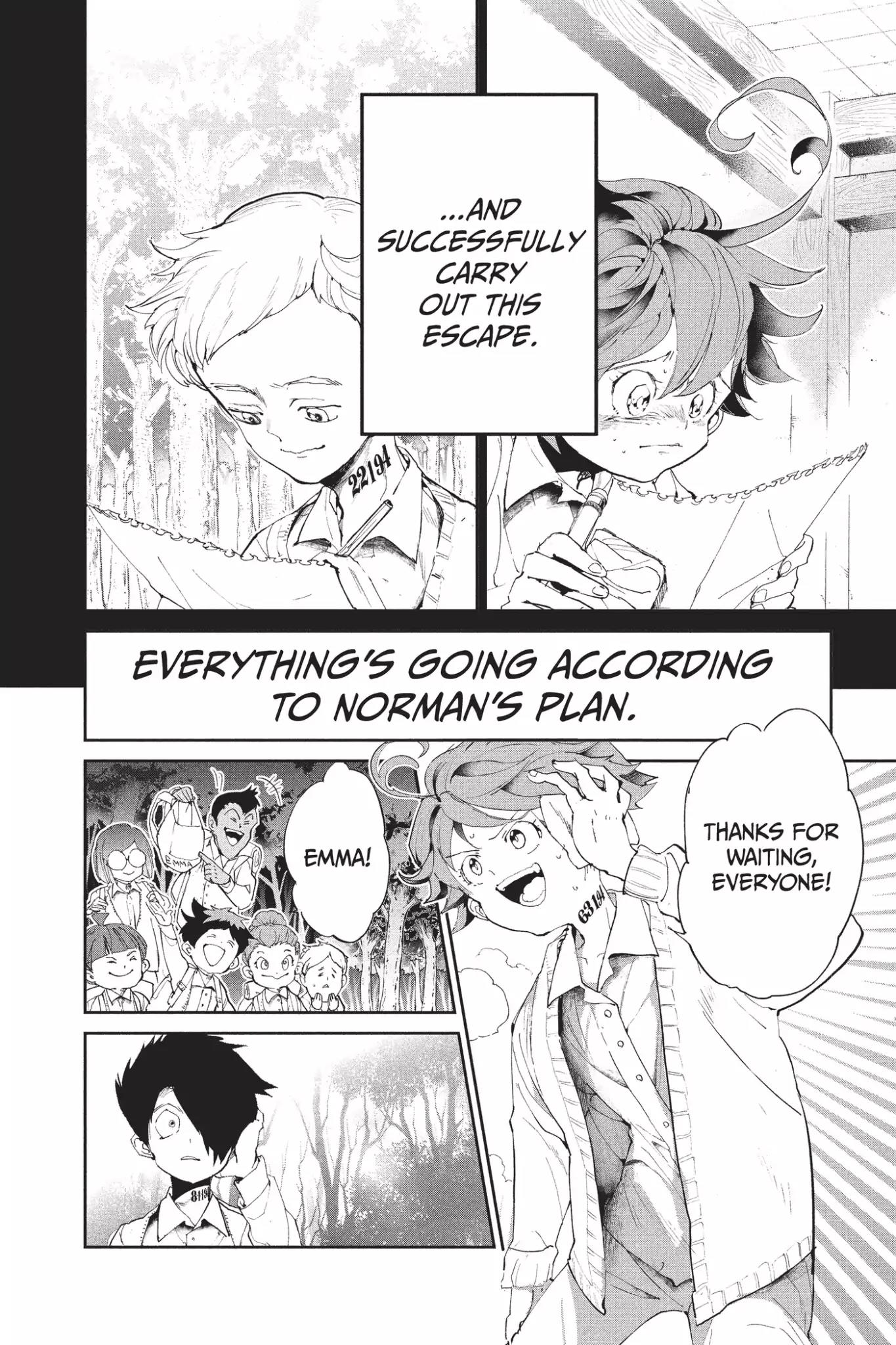 Yakusoku no Neverland Chapter 34 page 10 - Chapter 34: Action, Part 3