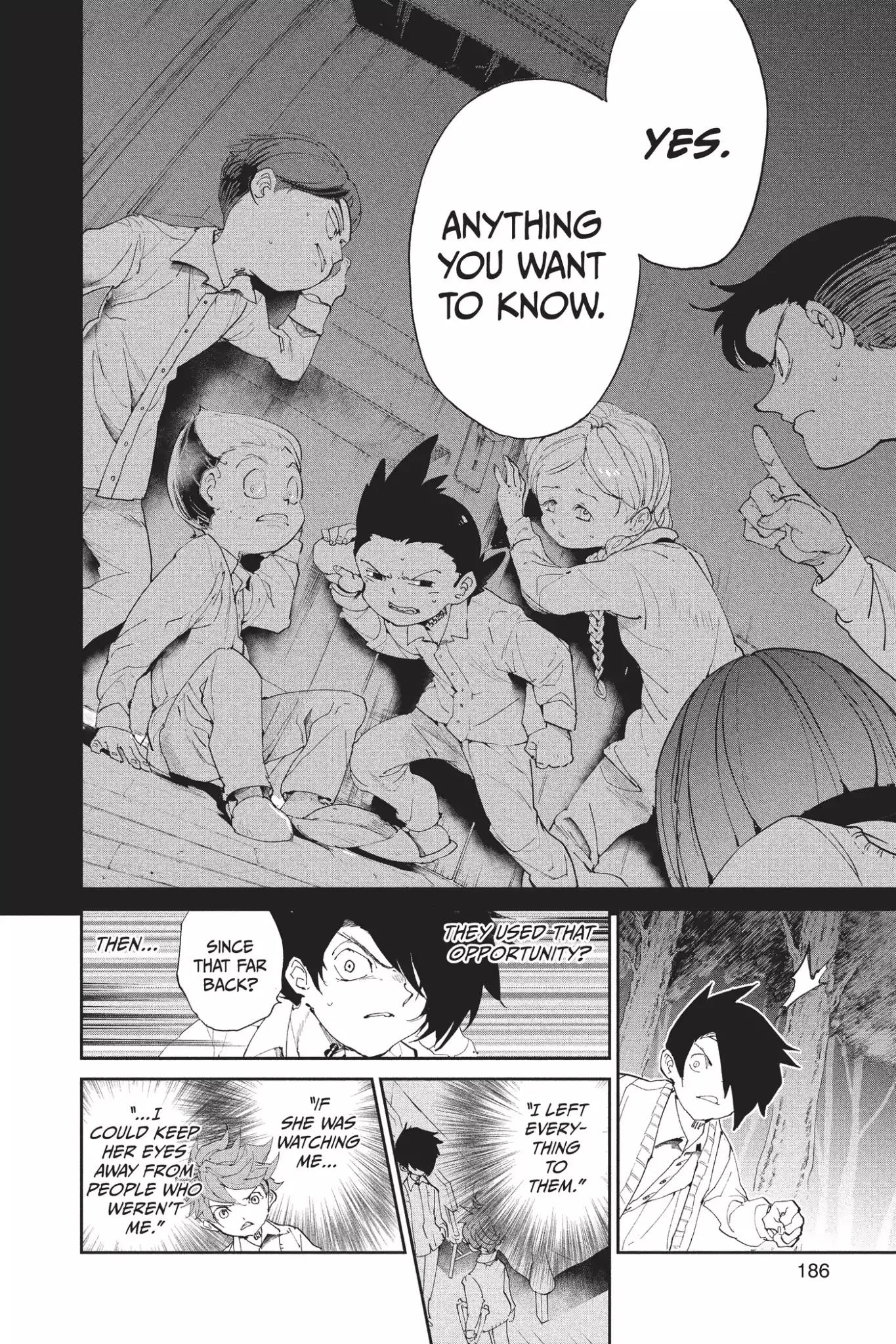 Yakusoku no Neverland Chapter 34 page 14 - Chapter 34: Action, Part 3