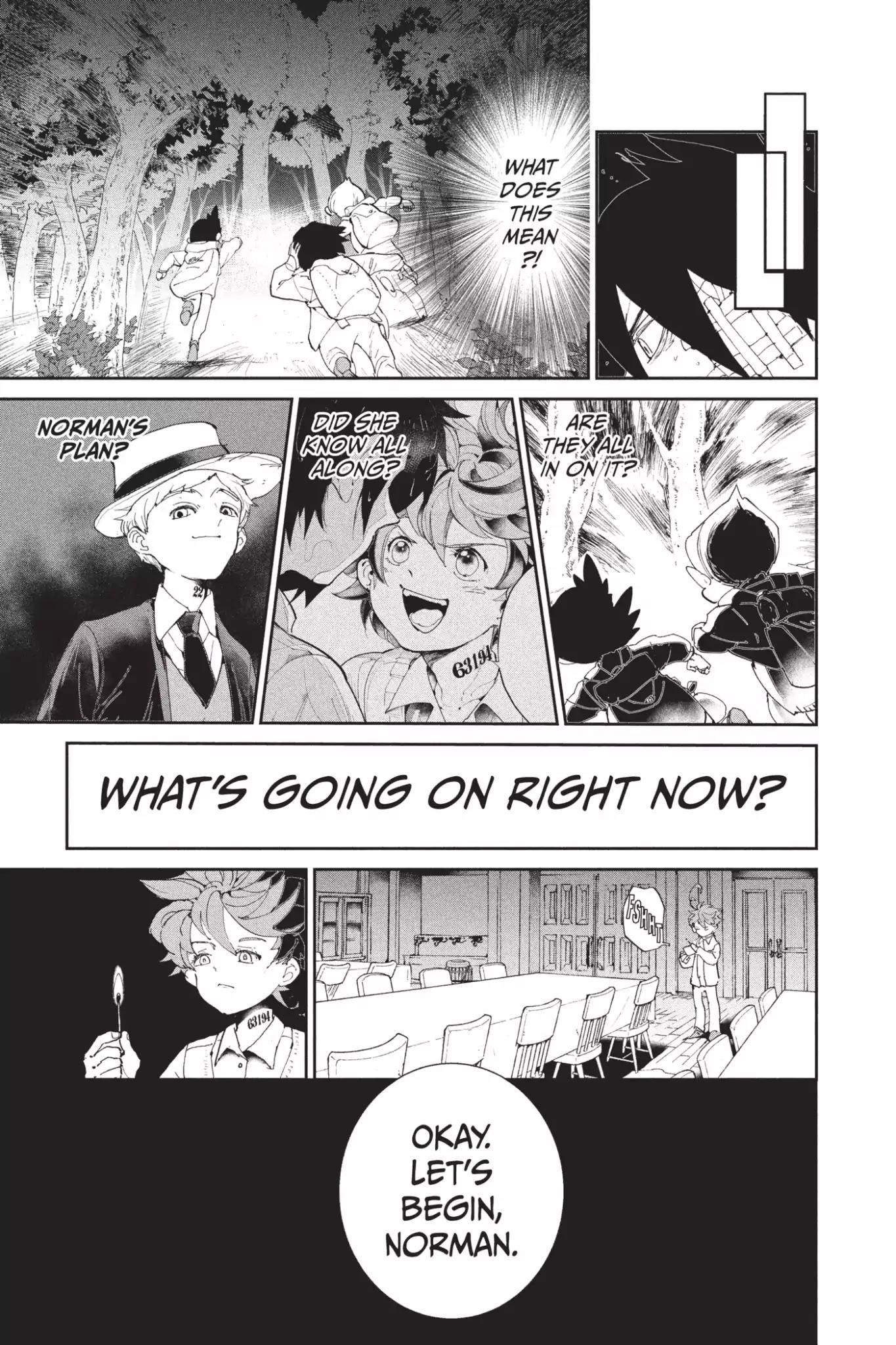 Yakusoku no Neverland Chapter 34 page 3 - Chapter 34: Action, Part 3