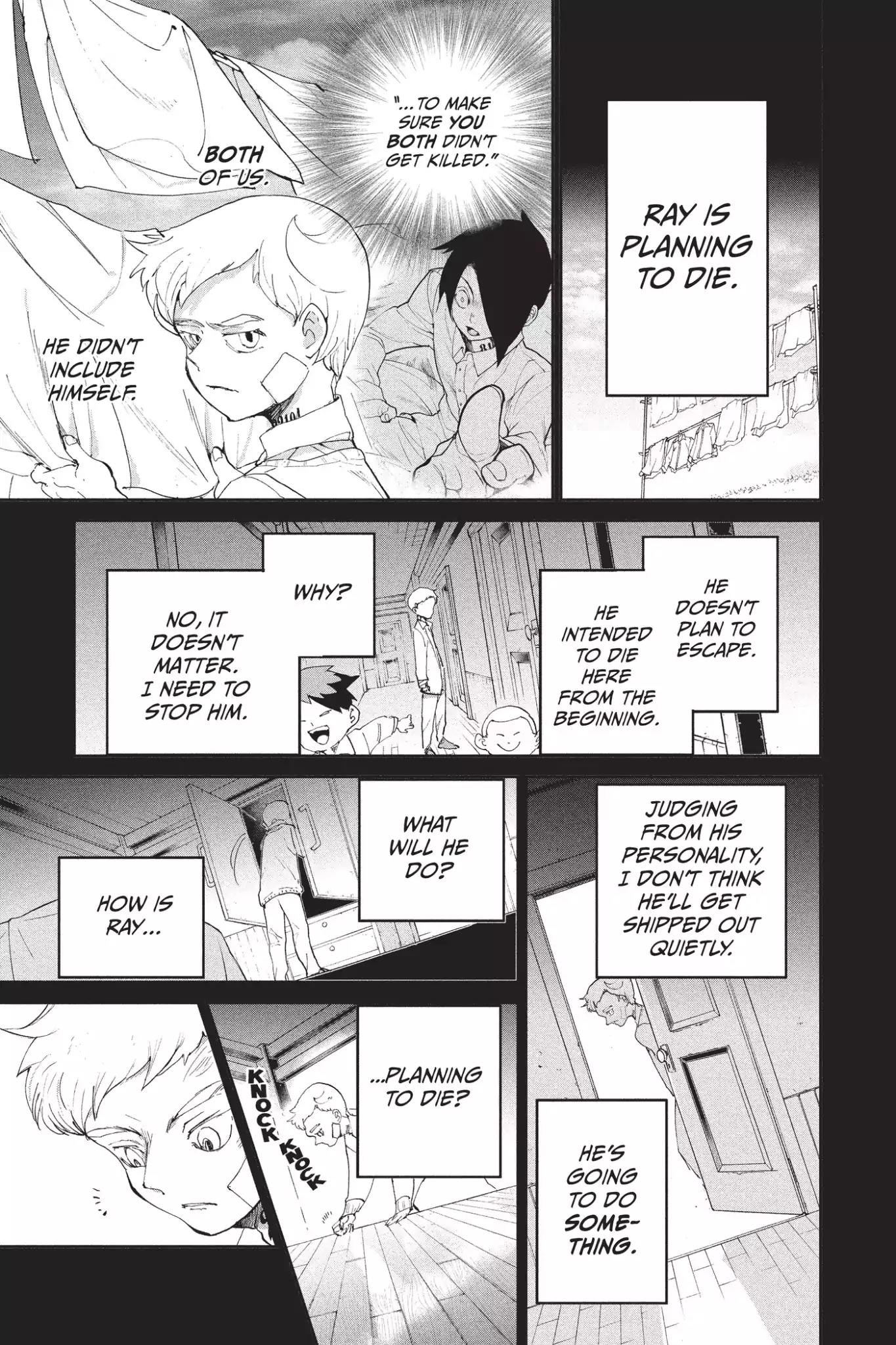 Yakusoku no Neverland Chapter 34 page 5 - Chapter 34: Action, Part 3