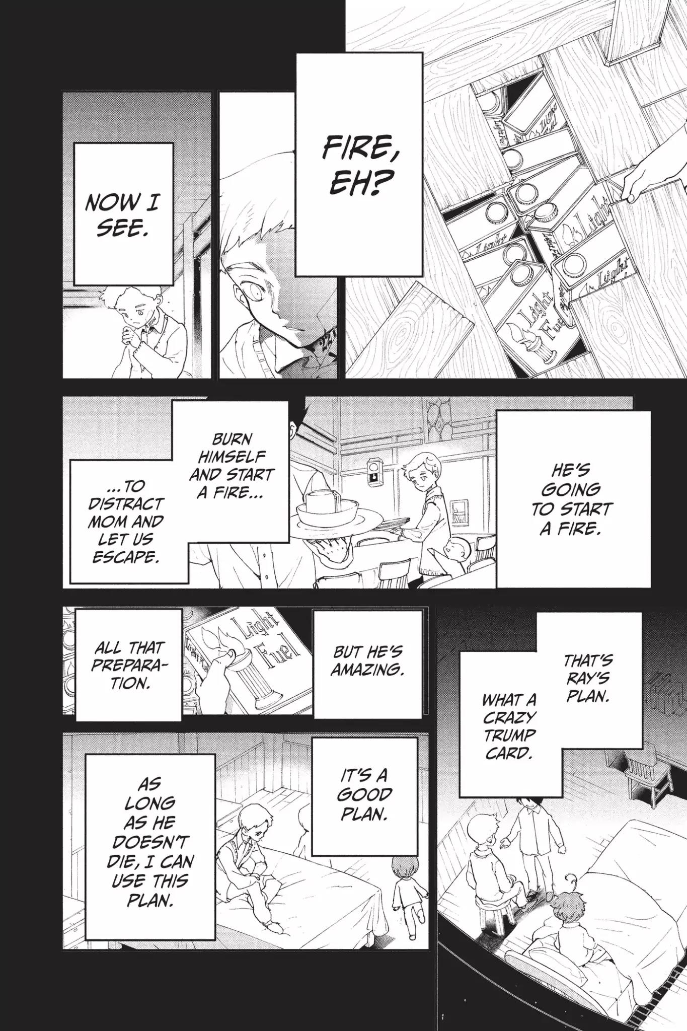 Yakusoku no Neverland Chapter 34 page 6 - Chapter 34: Action, Part 3