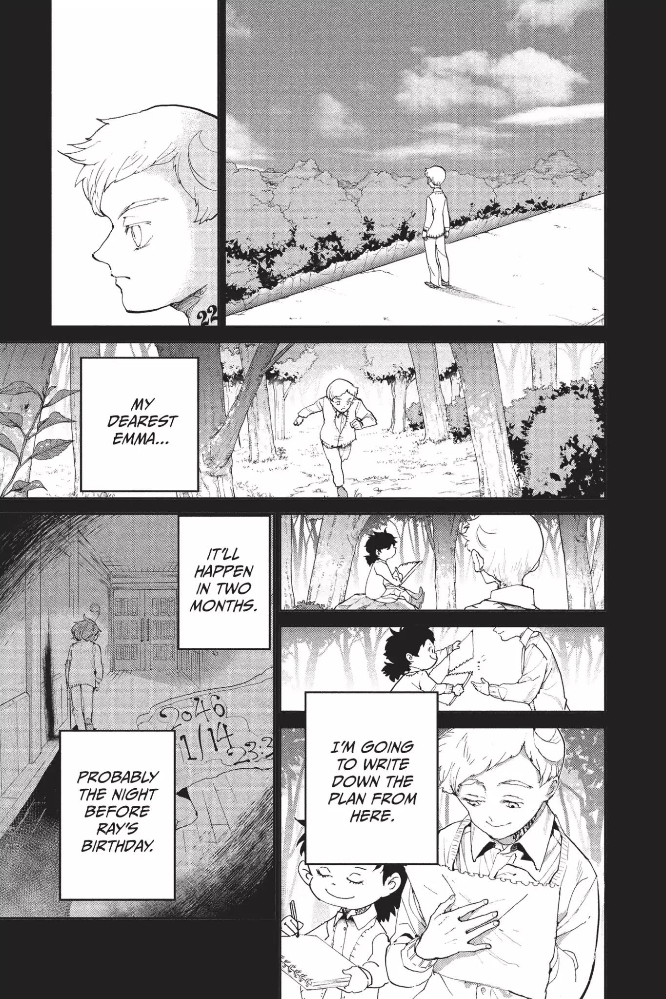 Yakusoku no Neverland Chapter 34 page 7 - Chapter 34: Action, Part 3