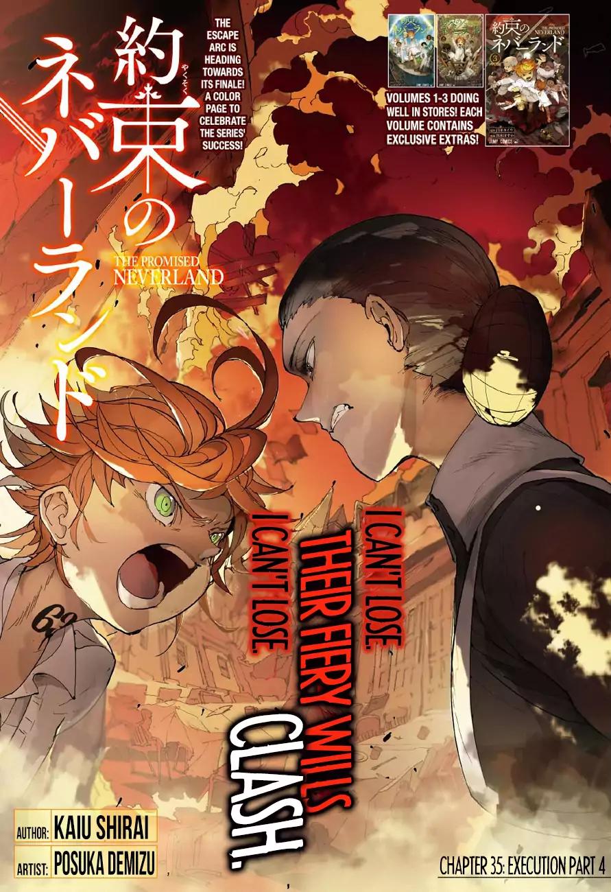 Yakusoku no Neverland Chapter 35 page 1 - Chapter 35: Execution Part 4